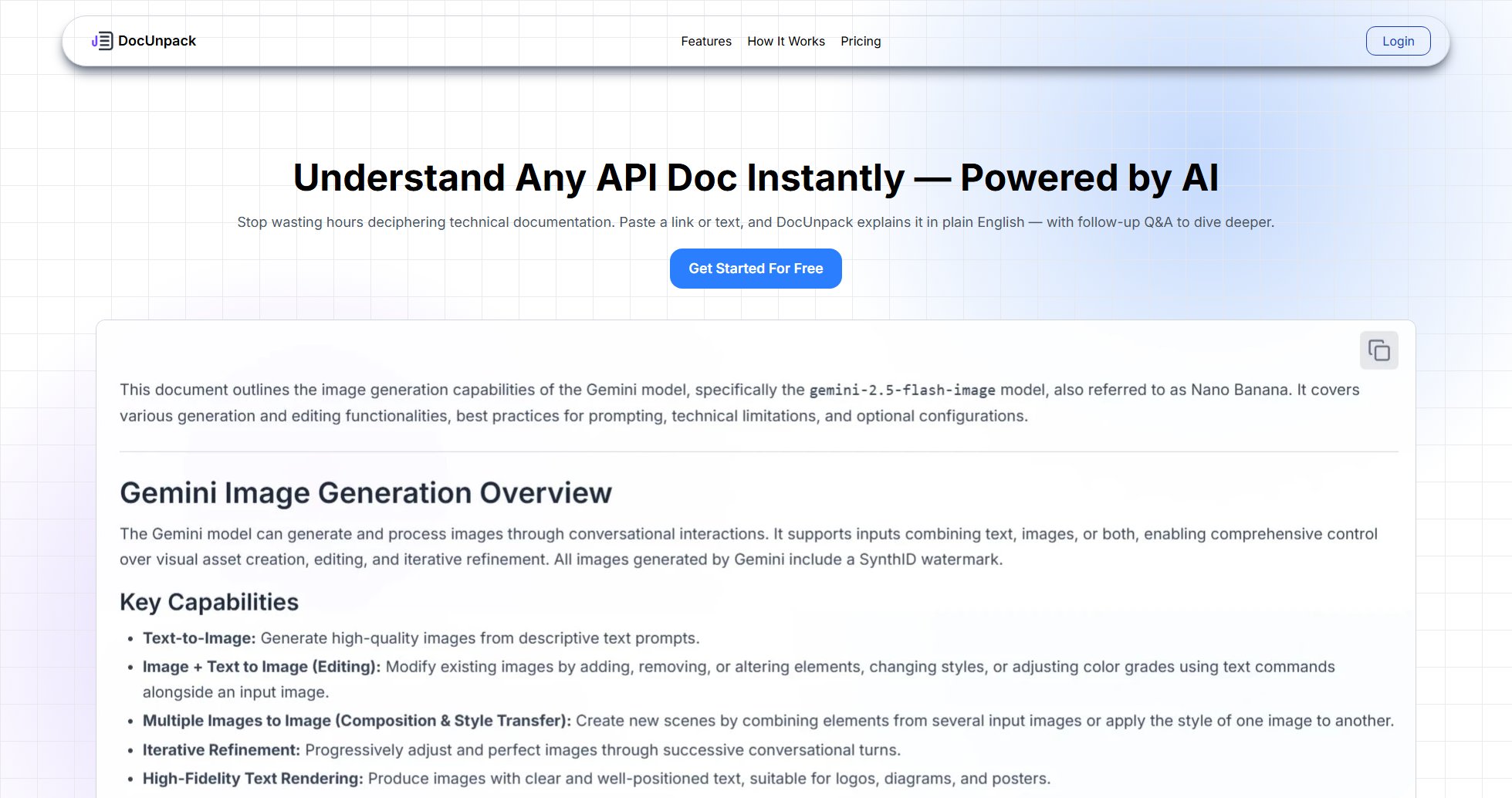 DocUnpack DocUnpack Interface & Screenshots DocUnpack DocUnpack Interface & Screenshots