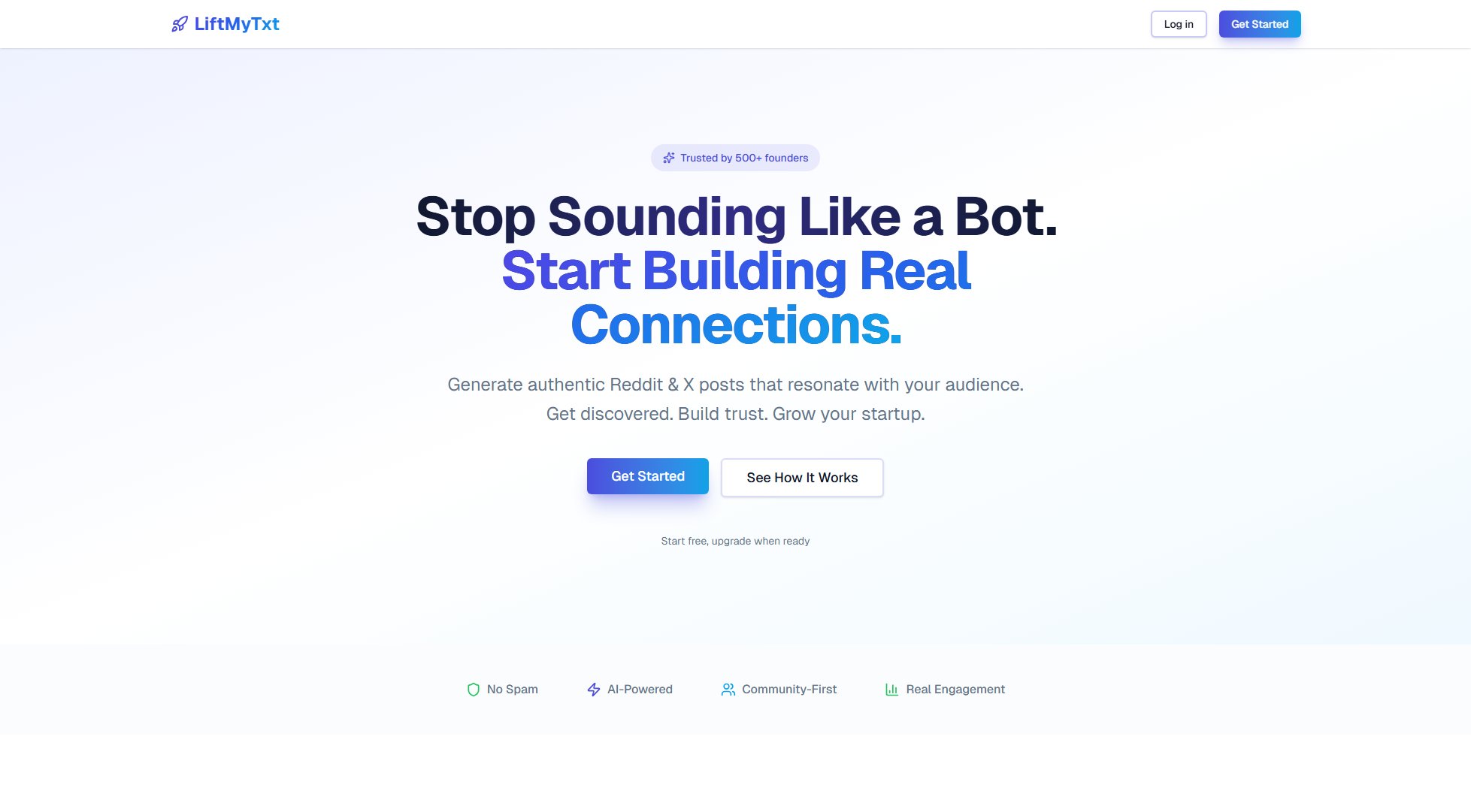LiftMyTxt LiftMyTxt Interface & Screenshots LiftMyTxt LiftMyTxt Interface & Screenshots