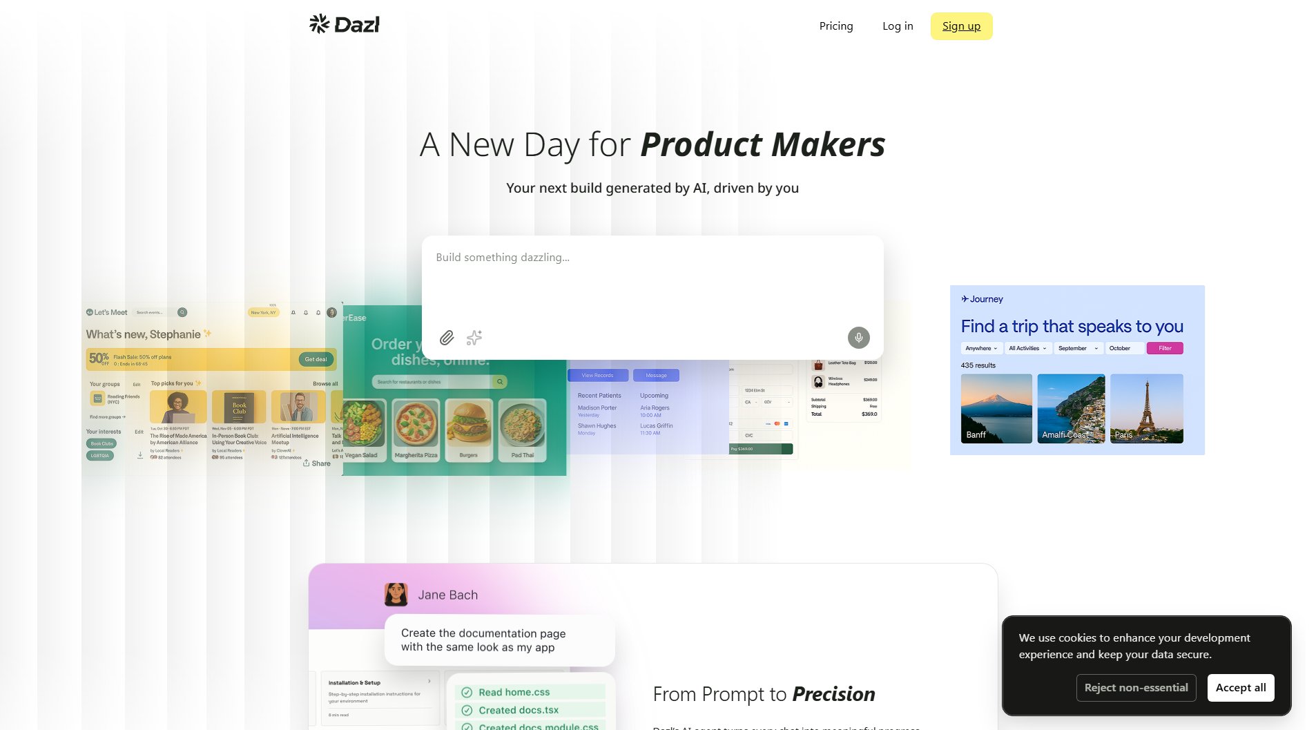 Dazl Dazl Interface & Screenshots Dazl Dazl Interface & Screenshots