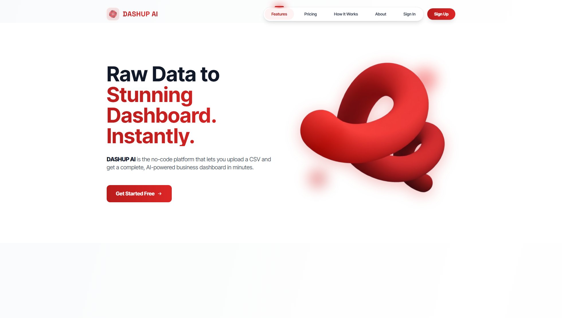 DASHUP AI DASHUP AI Interface & Screenshots DASHUP AI DASHUP AI Interface & Screenshots