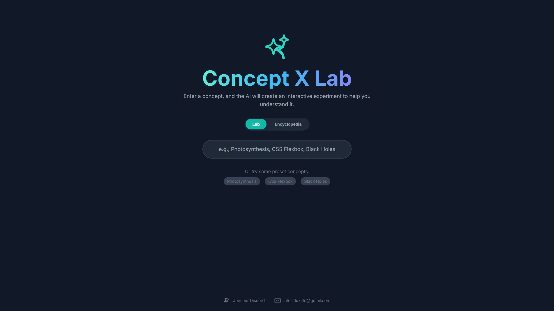 Concept X Lab Concept X Lab Interface & Screenshots Concept X Lab Concept X Lab Interface & Screenshots