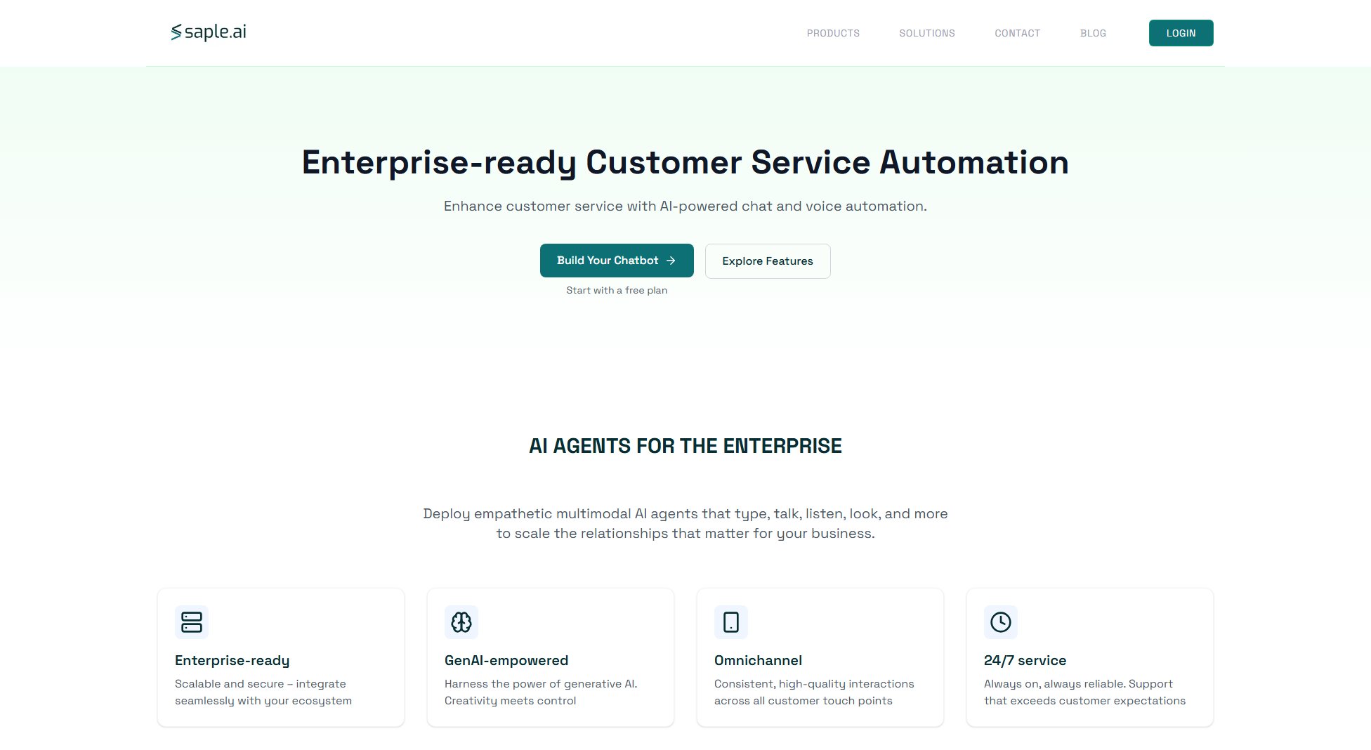 SAPLE.AI SAPLE.AI Interface & Screenshots