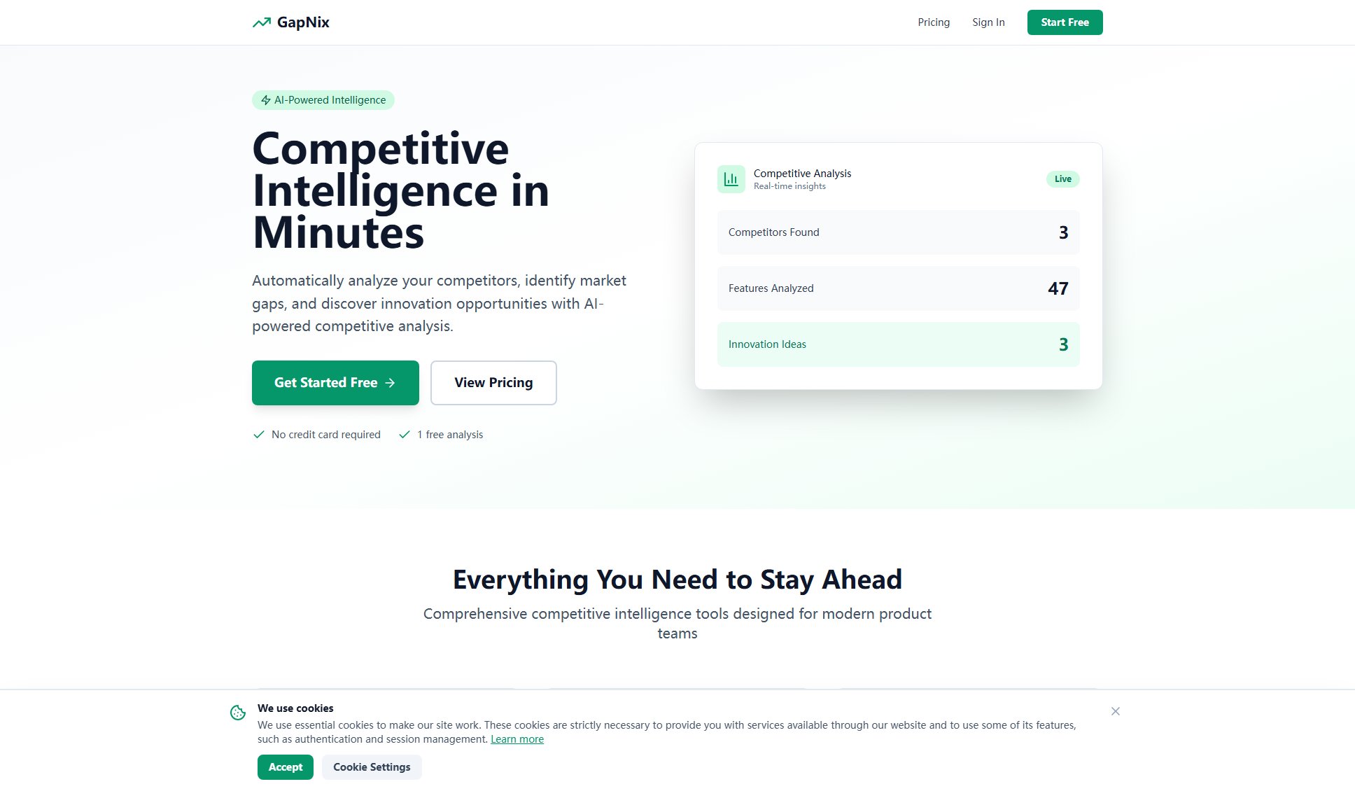 GapNix GapNix Interface & Screenshots GapNix GapNix Interface & Screenshots