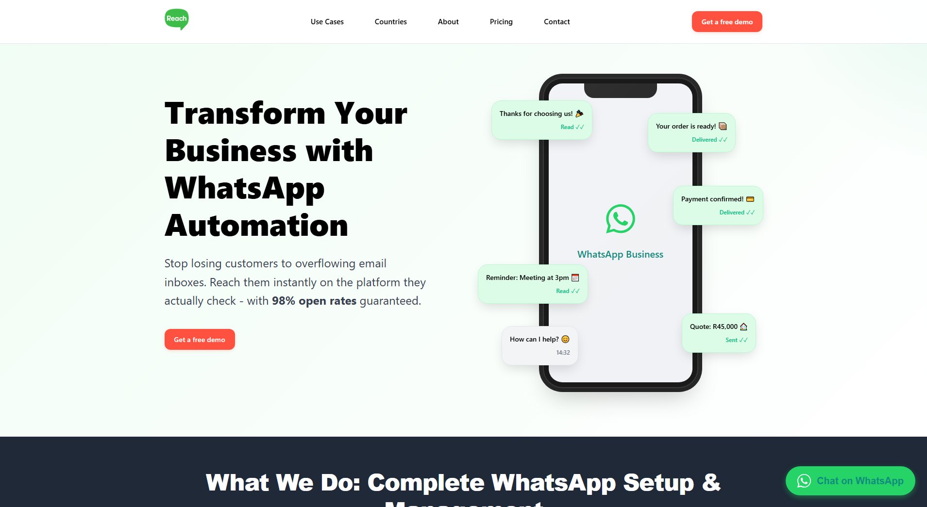 ReachMax ReachMax Interface & Screenshots ReachMax ReachMax Interface & Screenshots