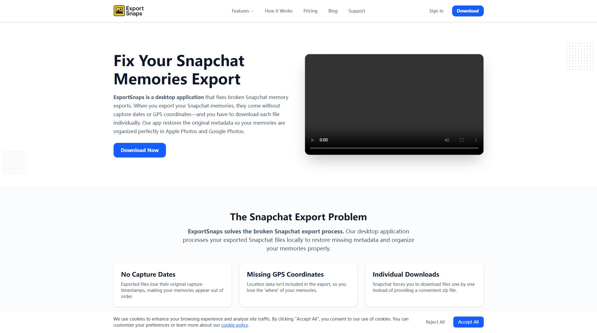 ExportSnaps ExportSnaps Interface & Screenshots ExportSnaps ExportSnaps Interface & Screenshots