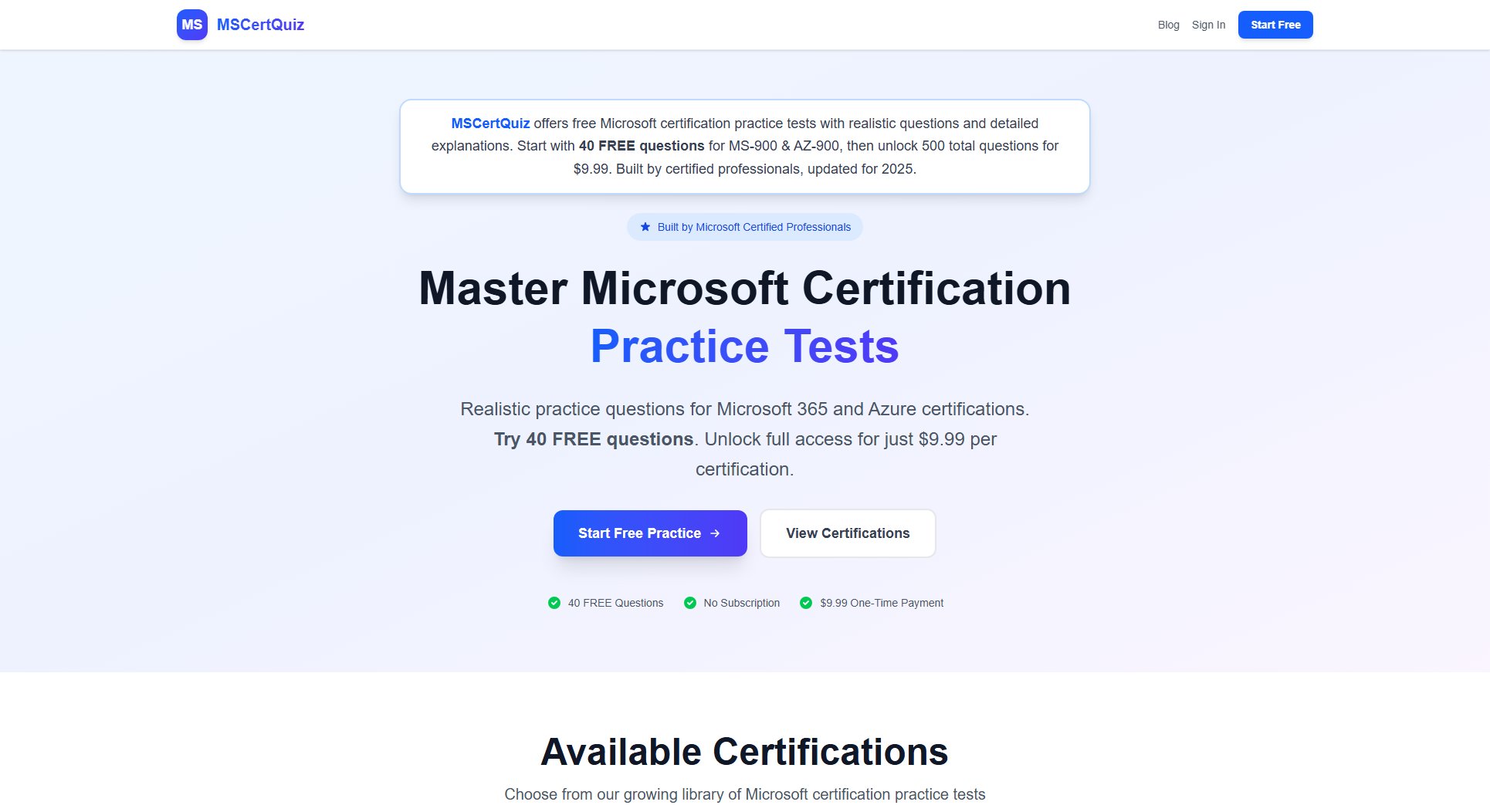 MSCertQuiz MSCertQuiz Interface & Screenshots MSCertQuiz MSCertQuiz Interface & Screenshots