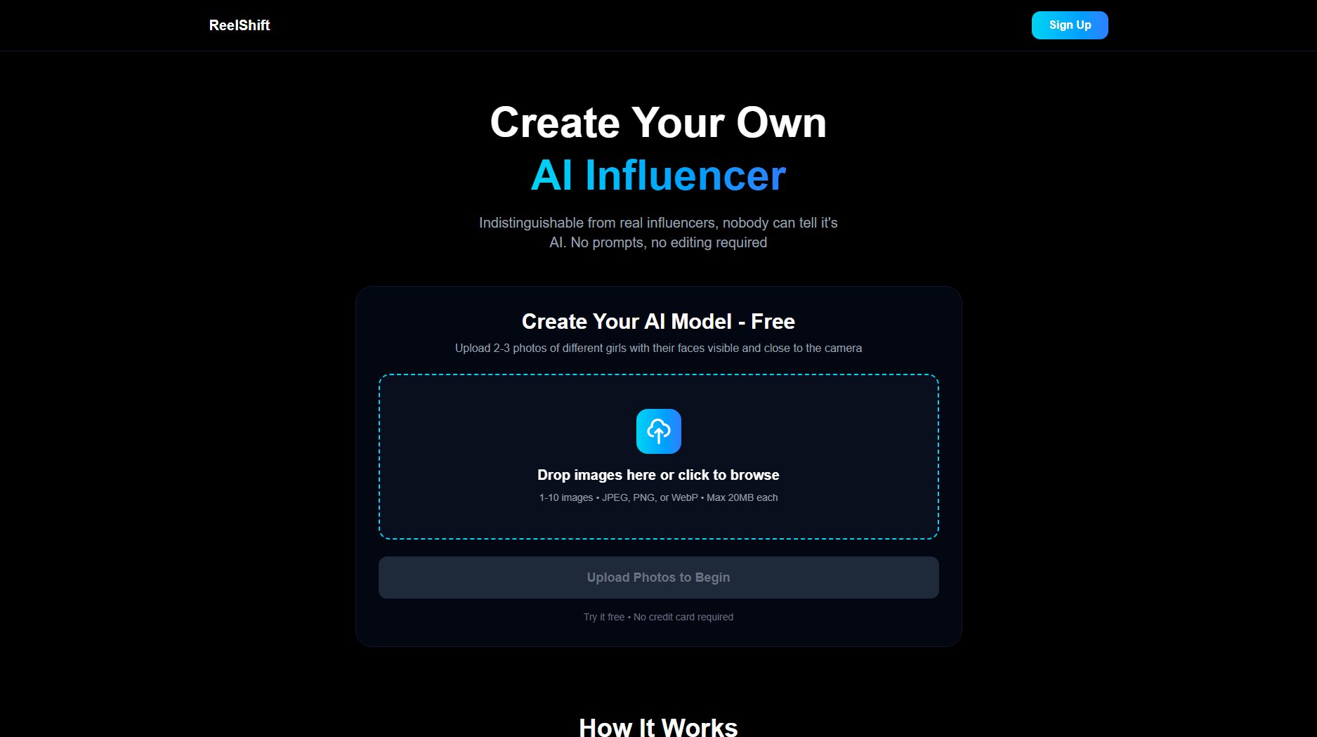 ReelShift ReelShift Interface & Screenshots ReelShift ReelShift Interface & Screenshots