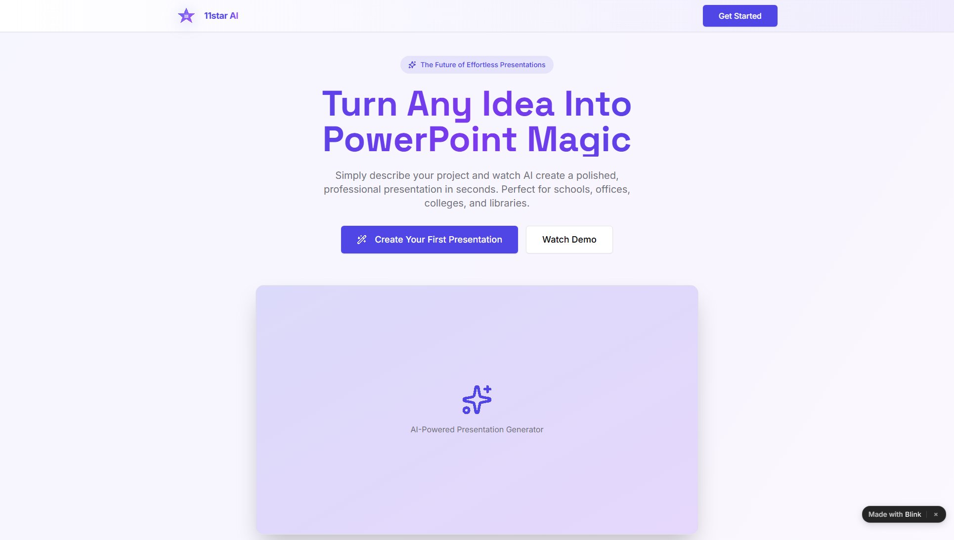 Blink App Blink App Interface & Screenshots Blink App Blink App Interface & Screenshots