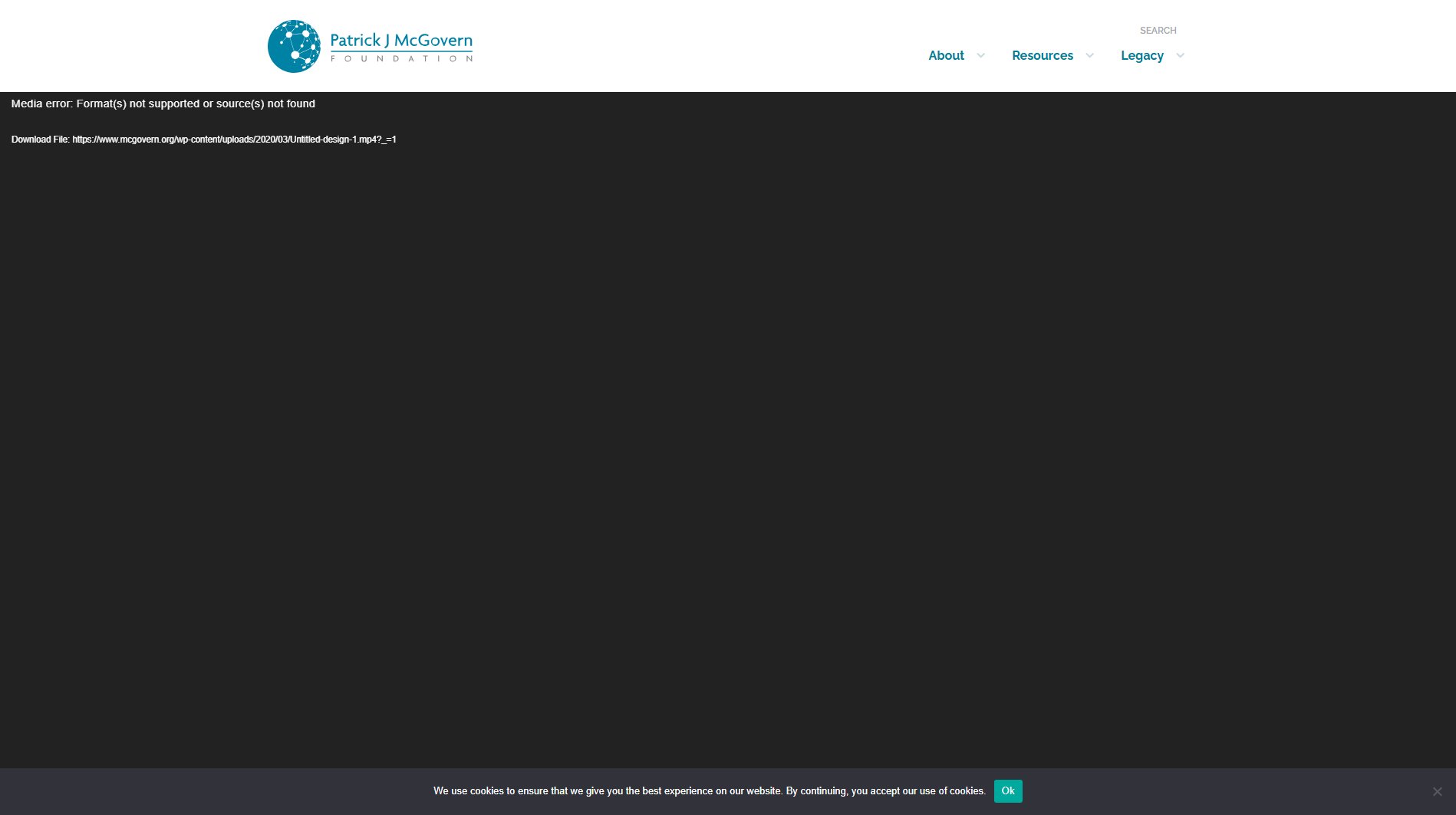 Patrick J McGovern Foundation Patrick J McGovern Foundation Interface & Screenshots Patrick J McGovern Foundation Patrick J McGovern Foundation Interface & Screenshots