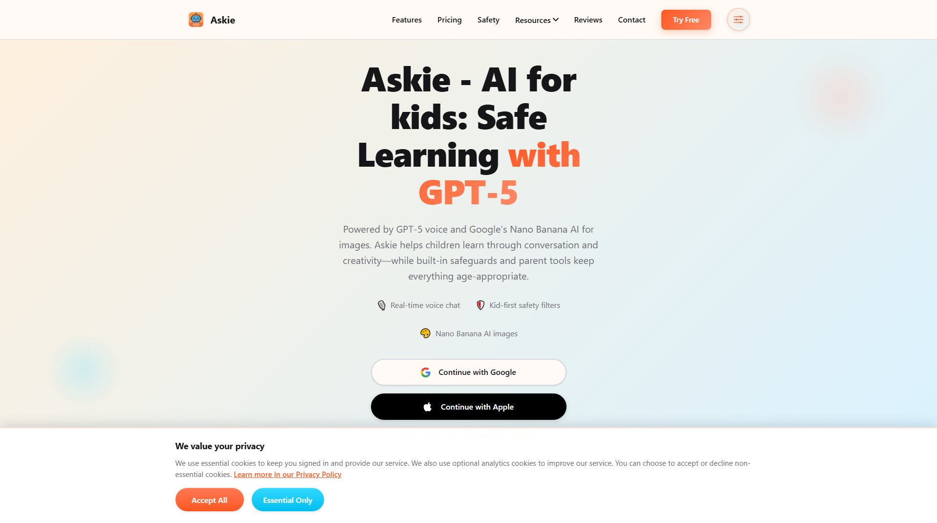 Askie Askie Interface & Screenshots Askie Askie Interface & Screenshots