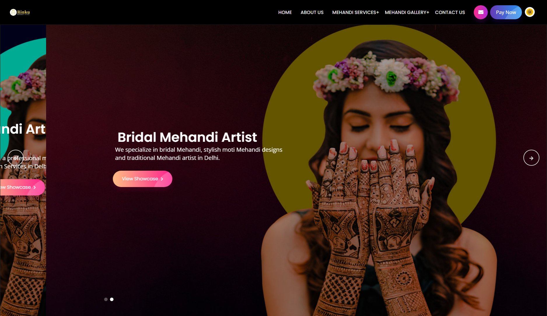 Rinku Mehandi Artist