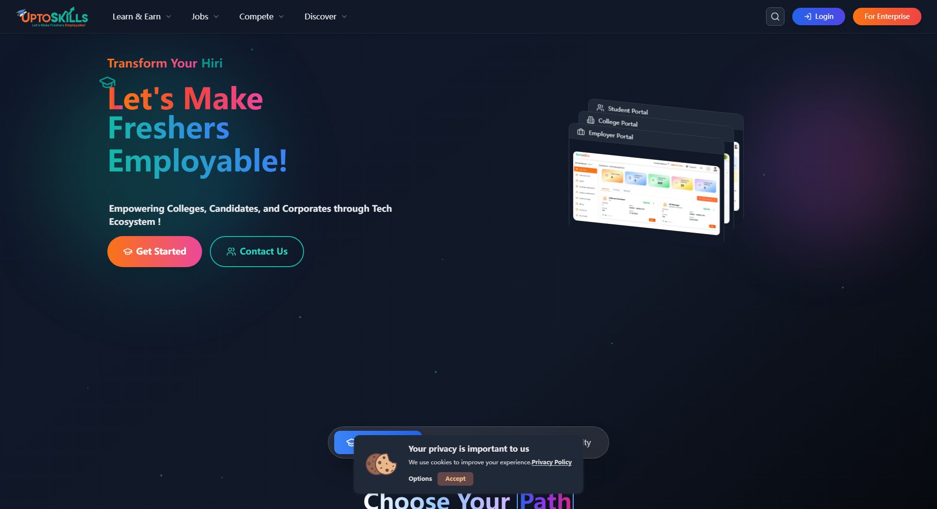 Uptoskills Uptoskills Interface & Screenshots Uptoskills Uptoskills Interface & Screenshots