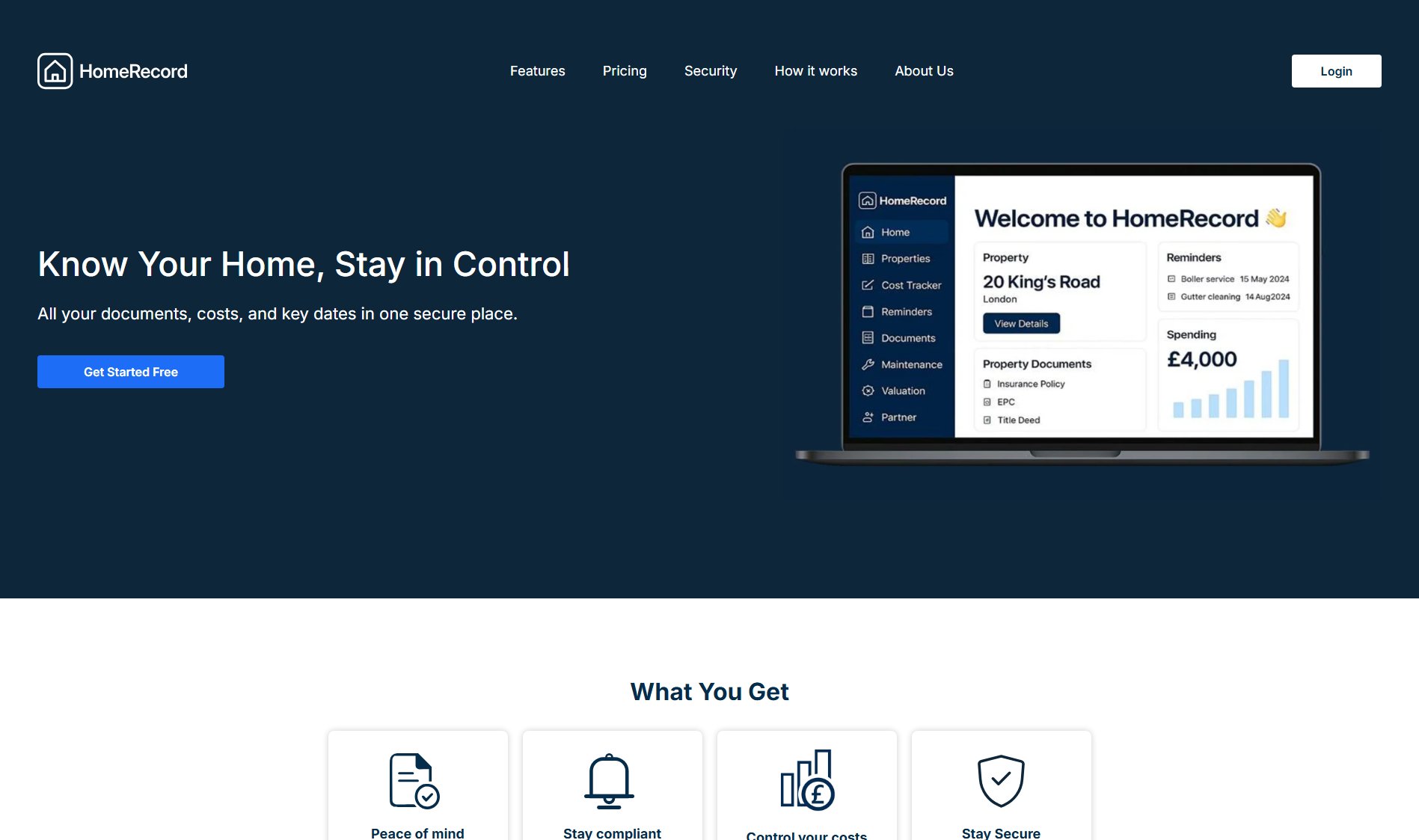HomeRecord HomeRecord Interface & Screenshots HomeRecord HomeRecord Interface & Screenshots