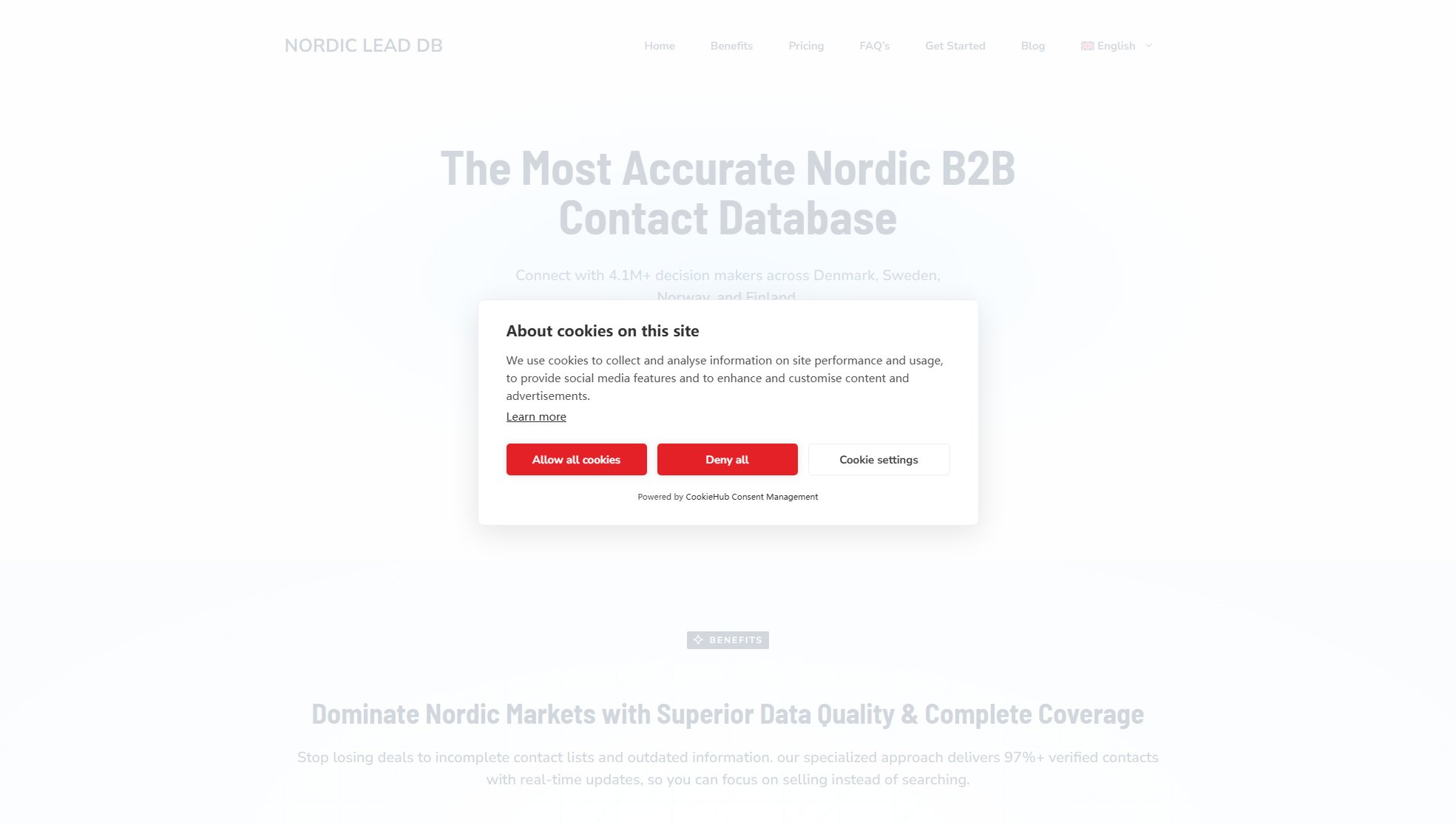 NORDIC LEAD DB NORDIC LEAD DB Interface & Screenshots NORDIC LEAD DB NORDIC LEAD DB Interface & Screenshots