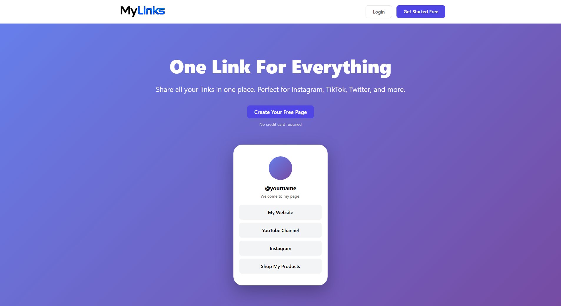 MyLinks MyLinks Interface & Screenshots MyLinks MyLinks Interface & Screenshots