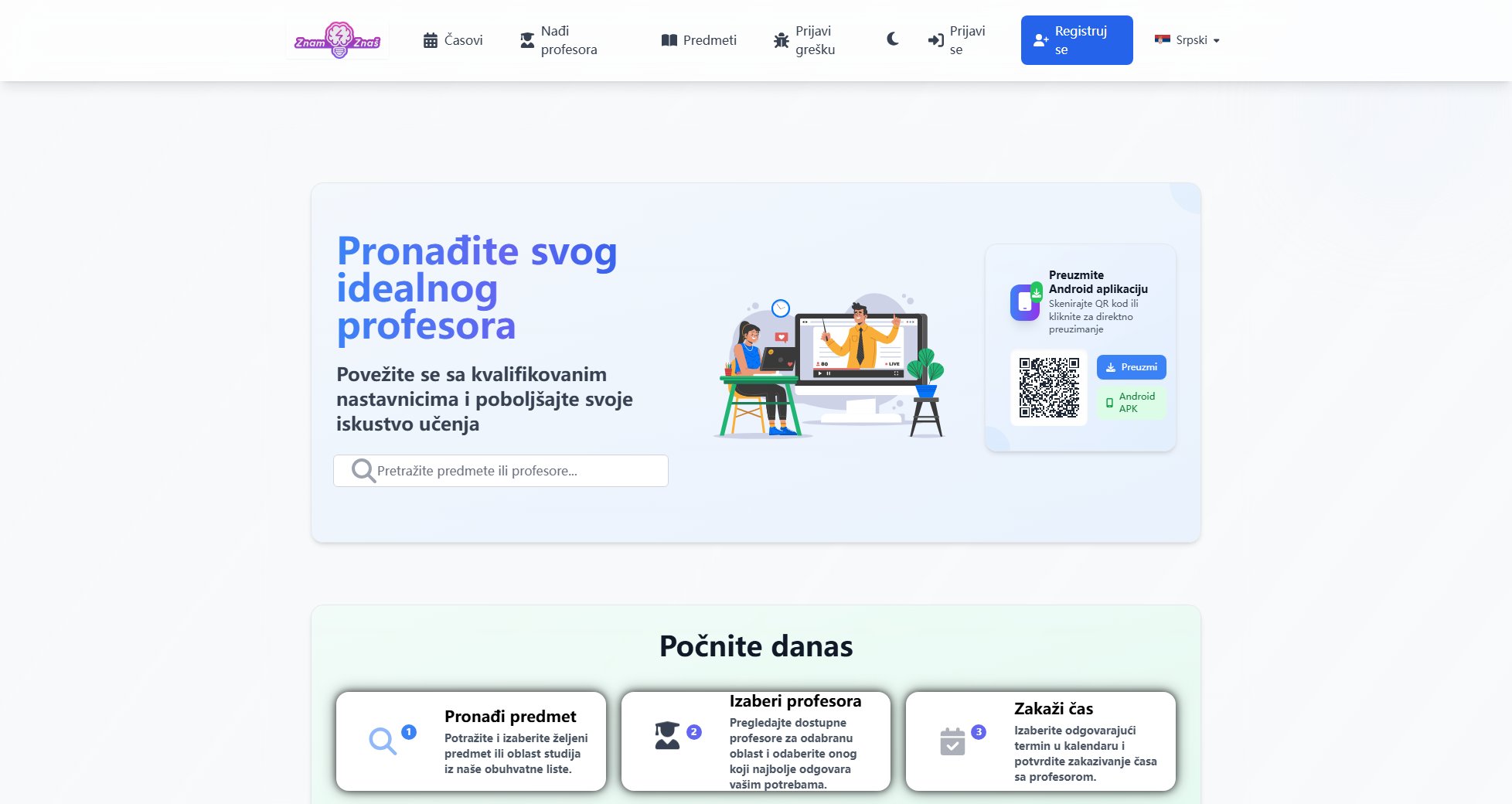 ZnamZnaš ZnamZnaš Interface & Screenshots ZnamZnaš ZnamZnaš Interface & Screenshots