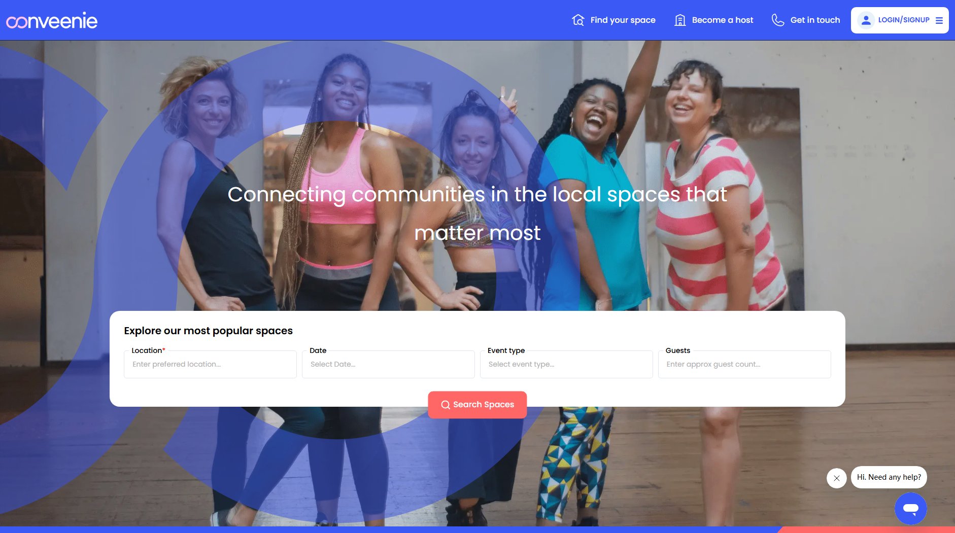Conveenie Conveenie Interface & Screenshots