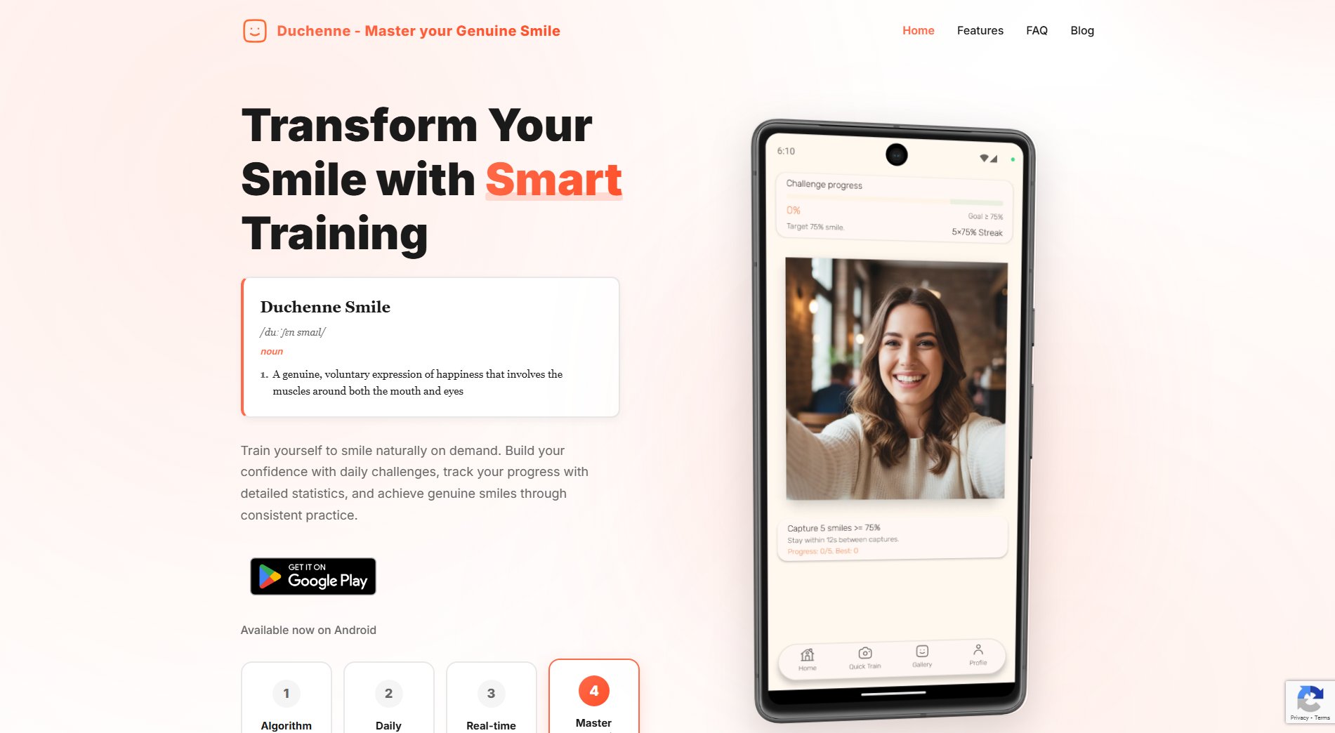 Duchenne Duchenne Interface & Screenshots