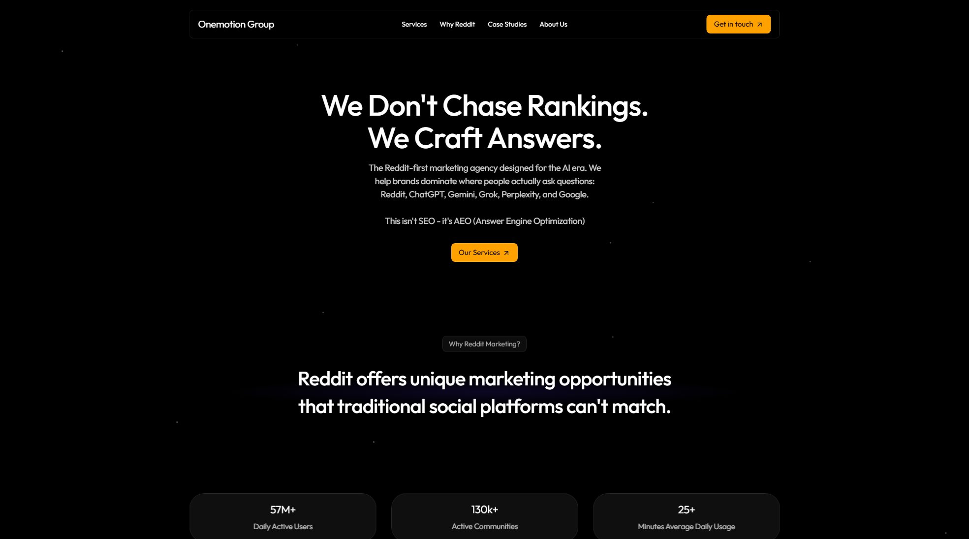 Onemotion Group Onemotion Group Interface & Screenshots