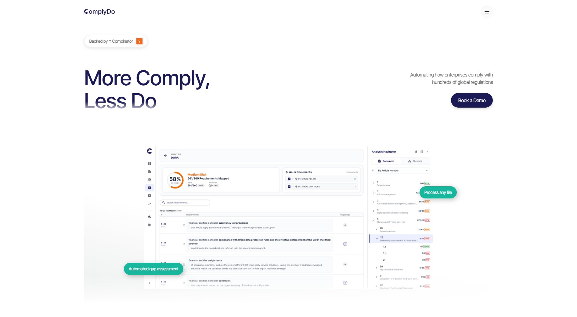 ComplyDo ComplyDo Interface & Screenshots