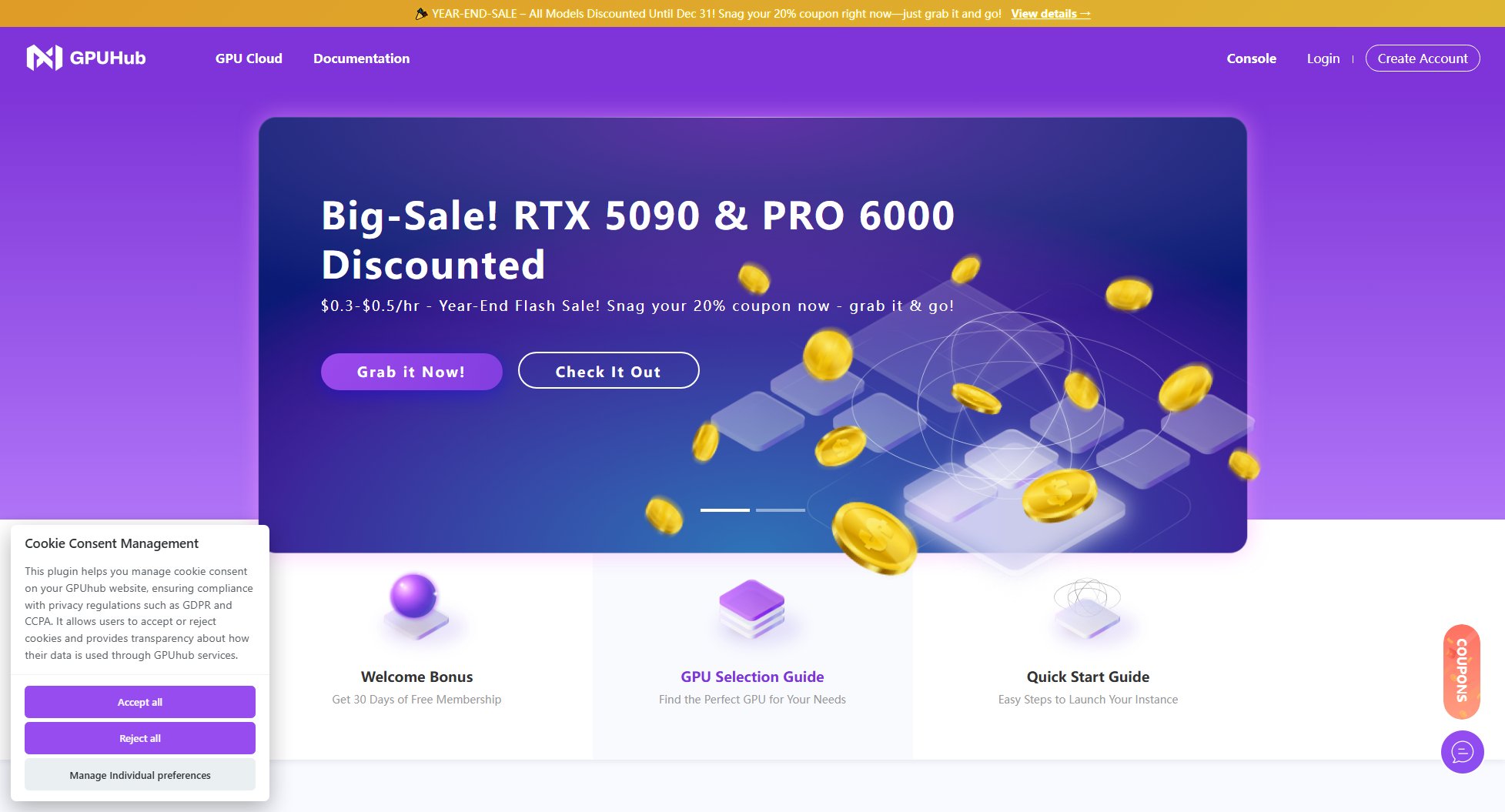 GPUhub GPUhub Interface & Screenshots