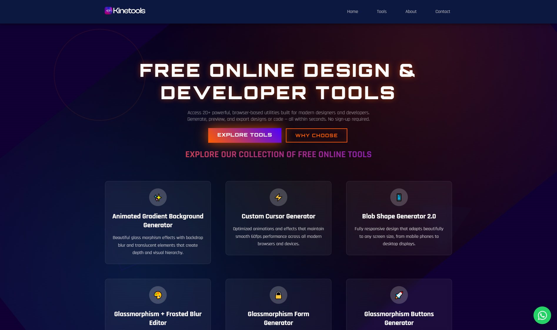 KineTools KineTools Interface & Screenshots