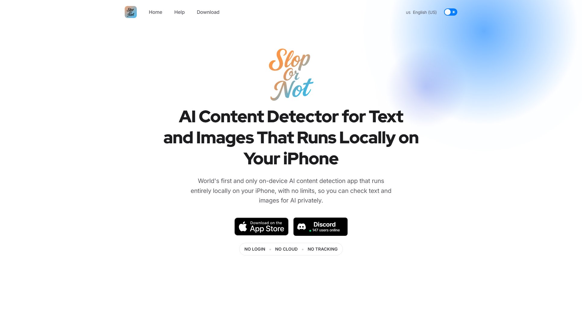 Slop or Not Slop or Not Interface & Screenshots
