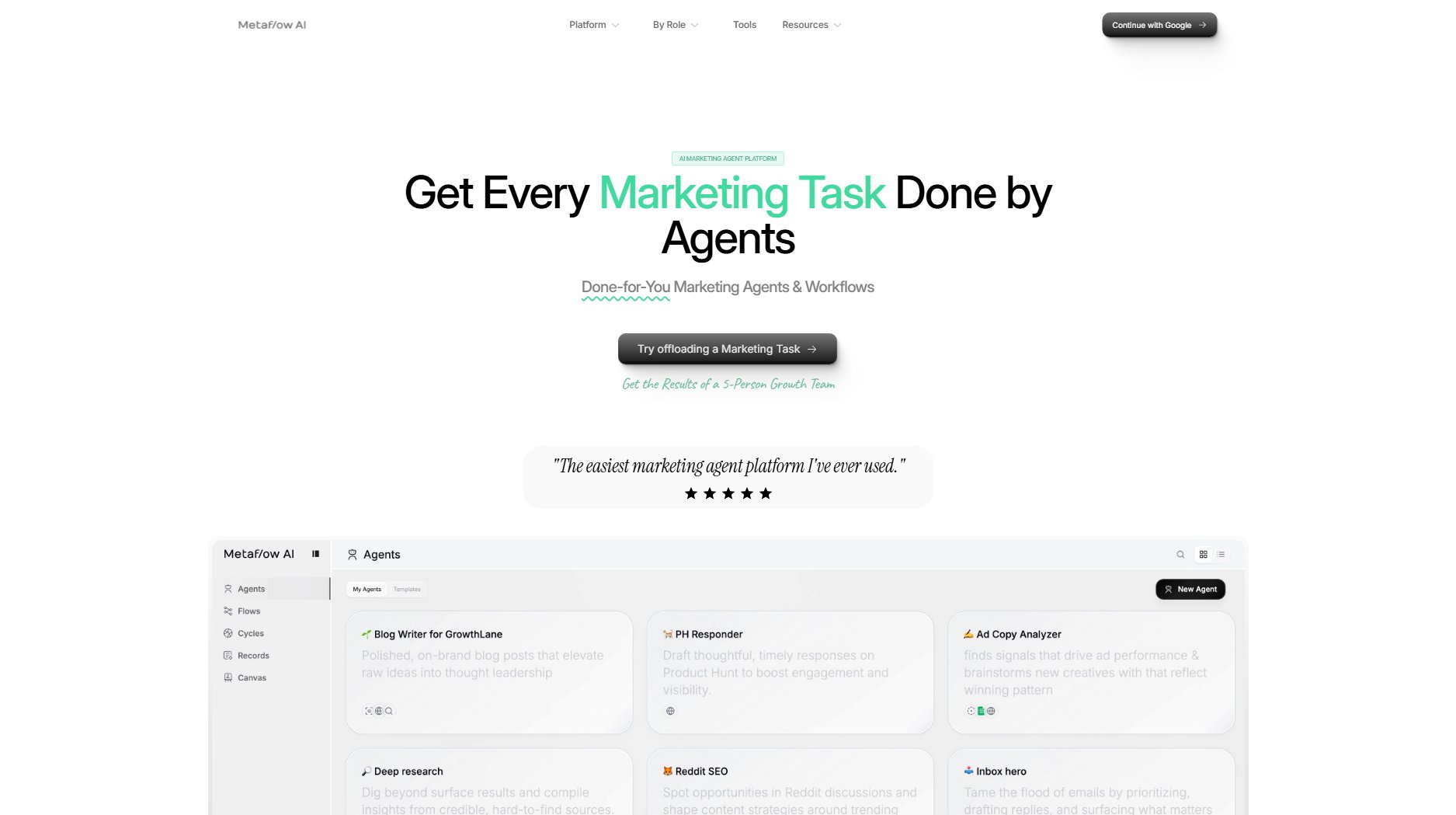 Metaflow AI Metaflow AI Interface & Screenshots
