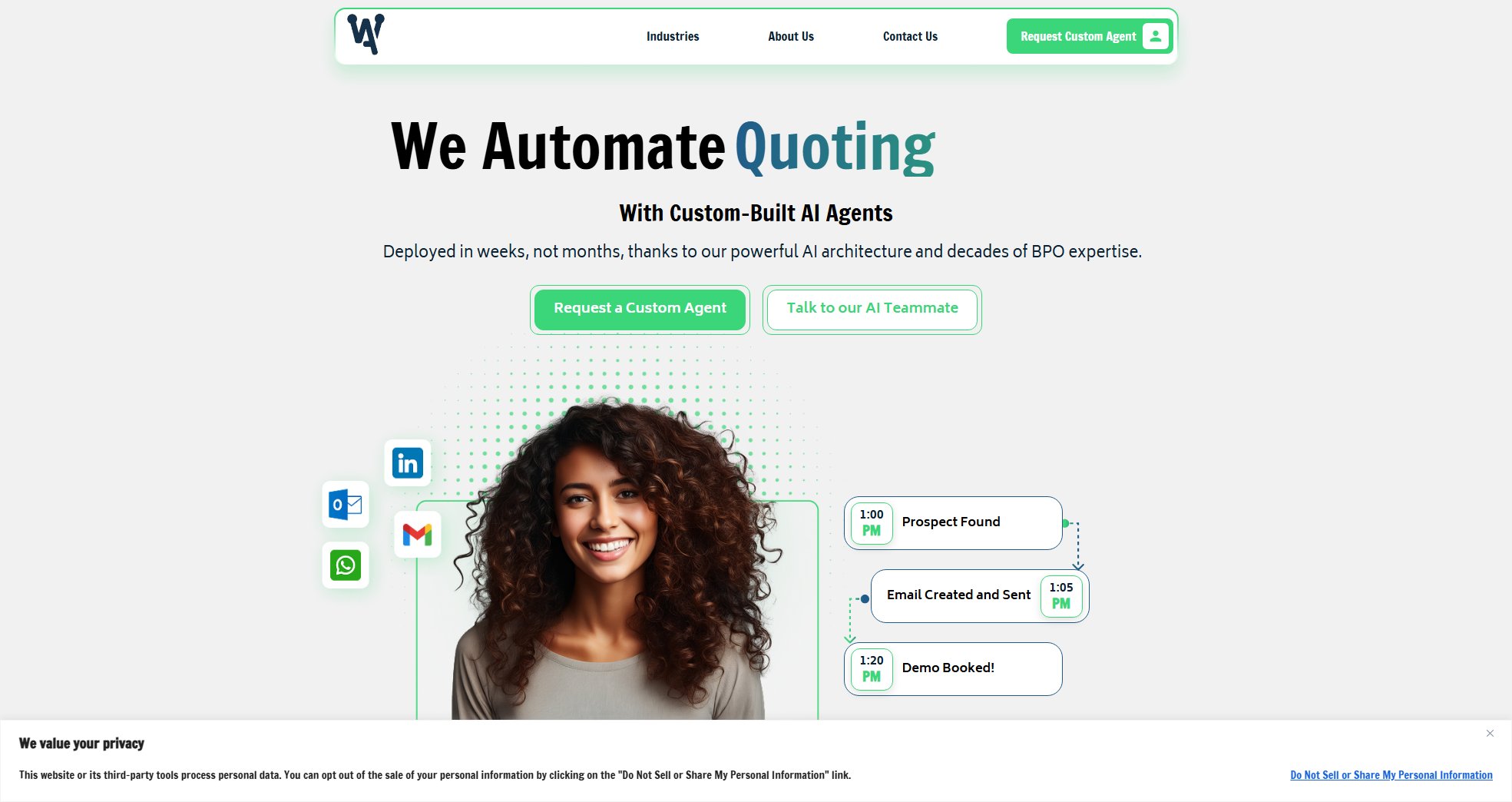 Wise Agents Wise Agents Interface & Screenshots