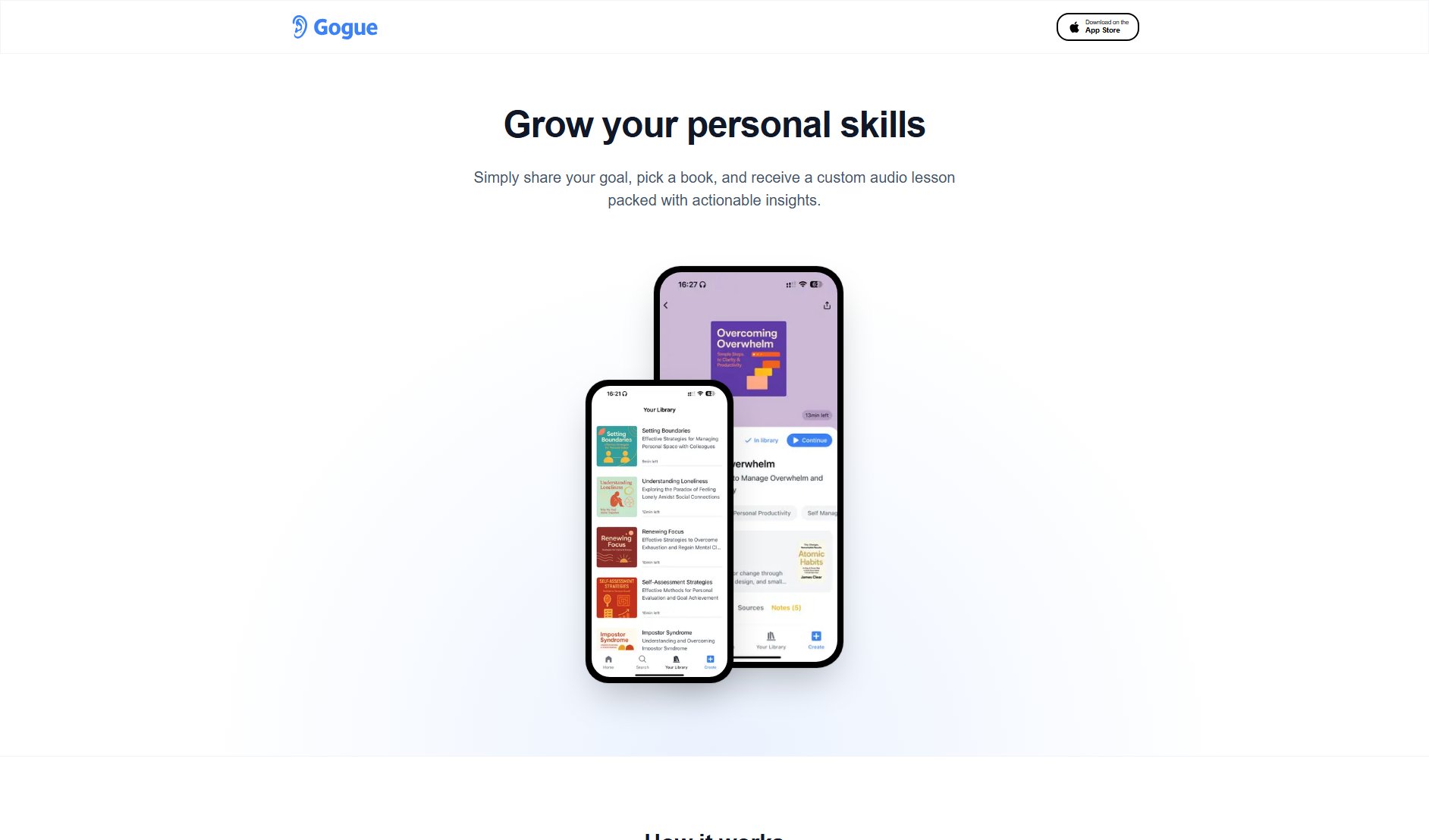 Gogue Gogue Interface & Screenshots