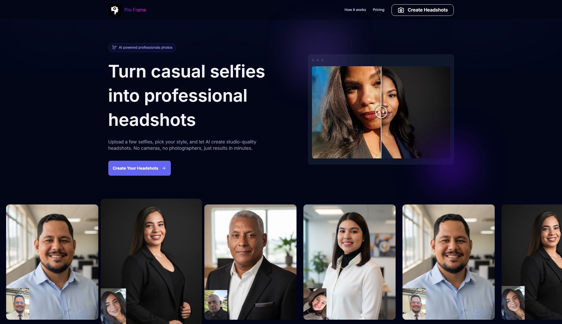 Ai Pro Frame Ai Pro Frame Interface & Screenshots