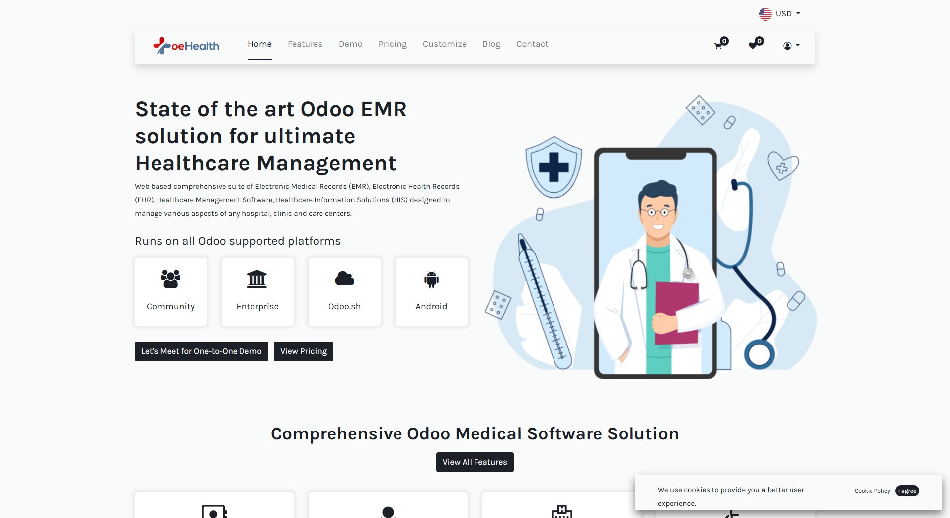 Odoo Healthcare Management System - oeHealth Odoo Healthcare Management System - oeHealth Interface & Screenshots