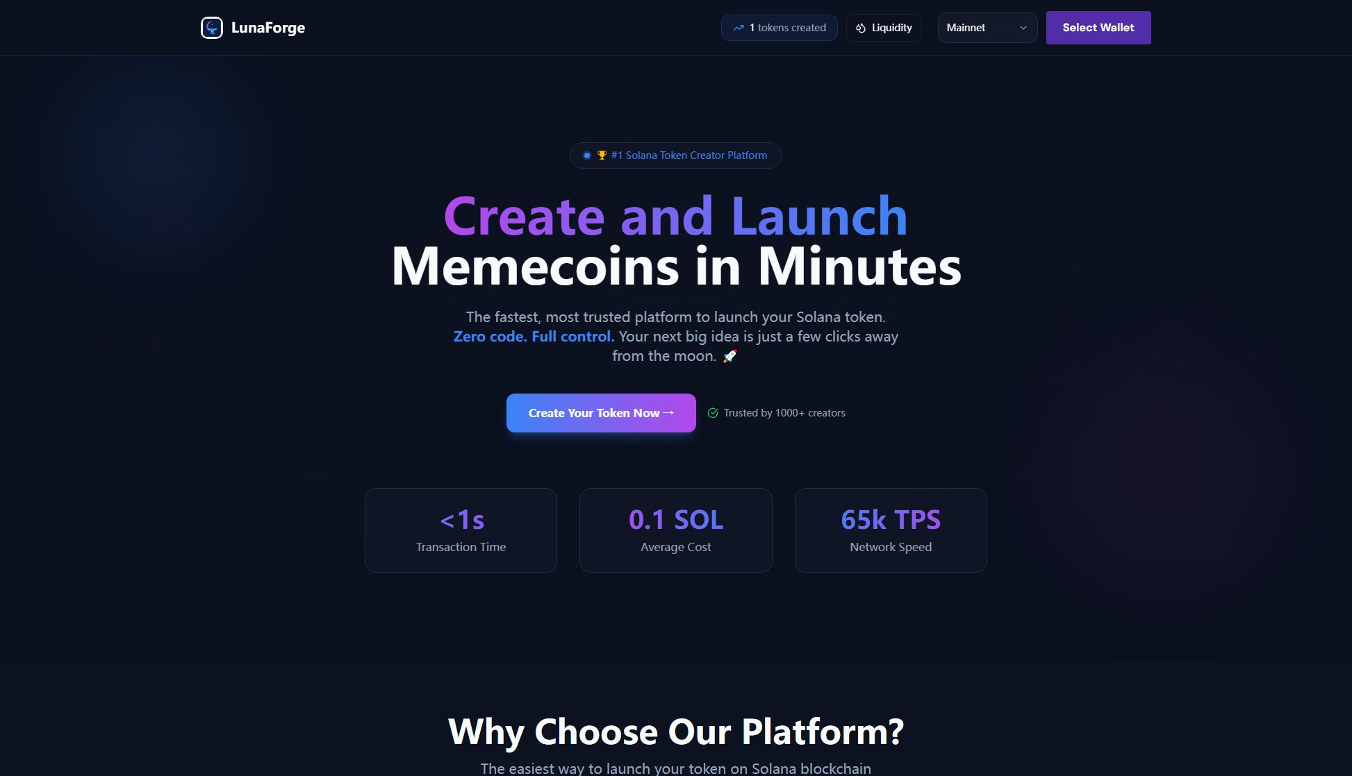 LunaForge LunaForge Interface & Screenshots
