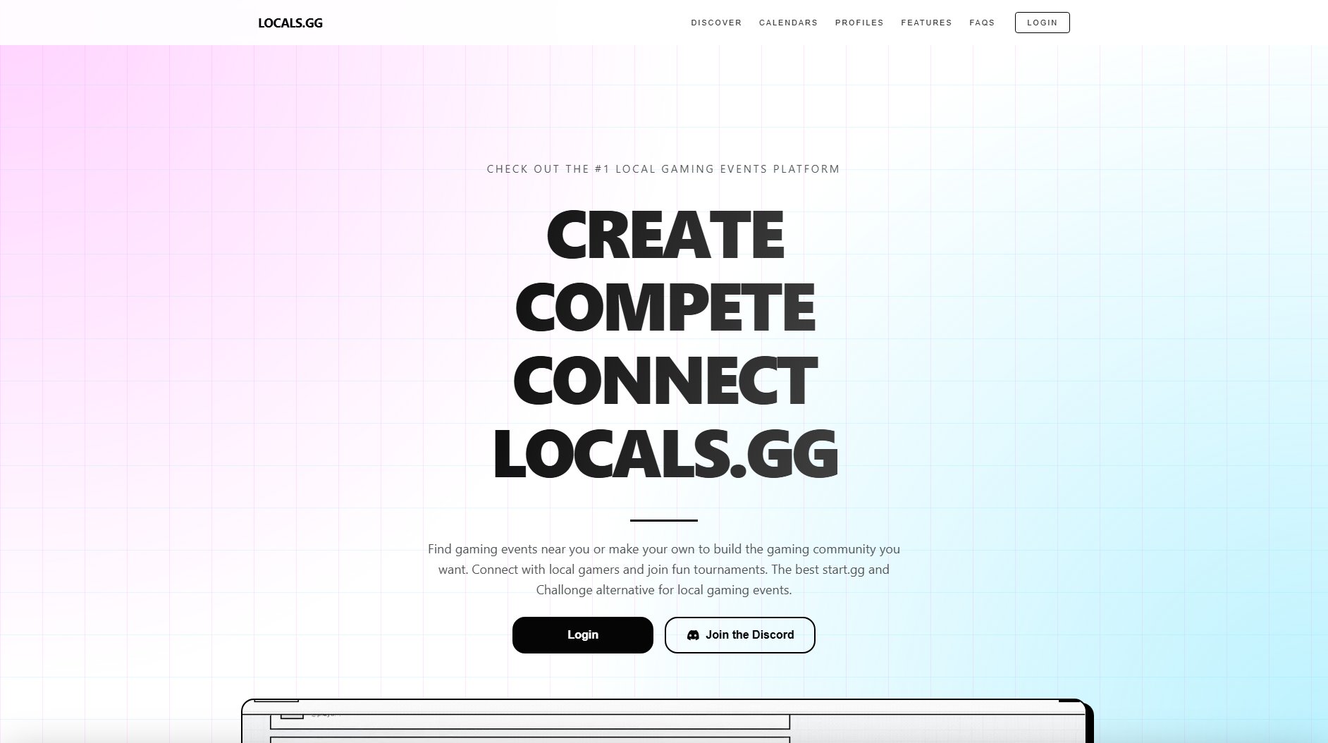 LOCALS.GG LOCALS.GG Interface & Screenshots