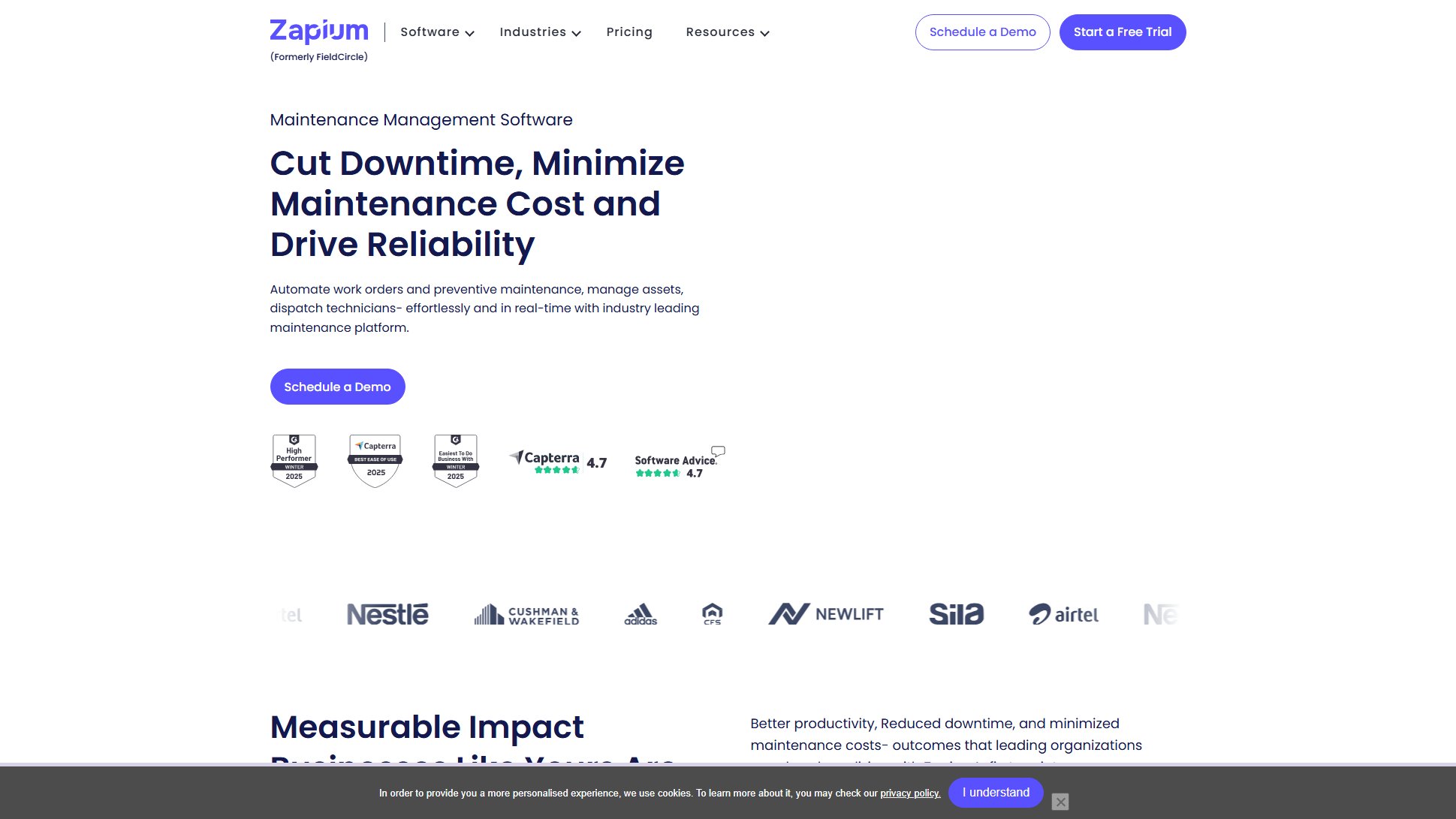 Zapium Zapium Interface & Screenshots