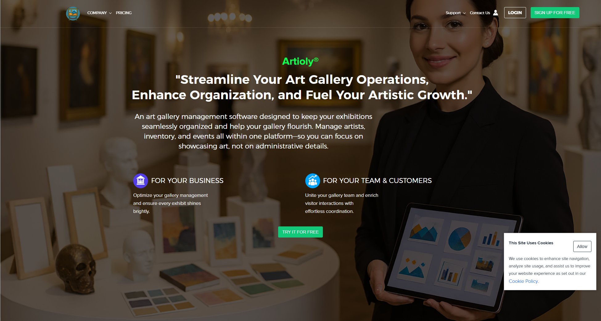 Artioly® Artioly® Interface & Screenshots Artioly® Artioly® Interface & Screenshots