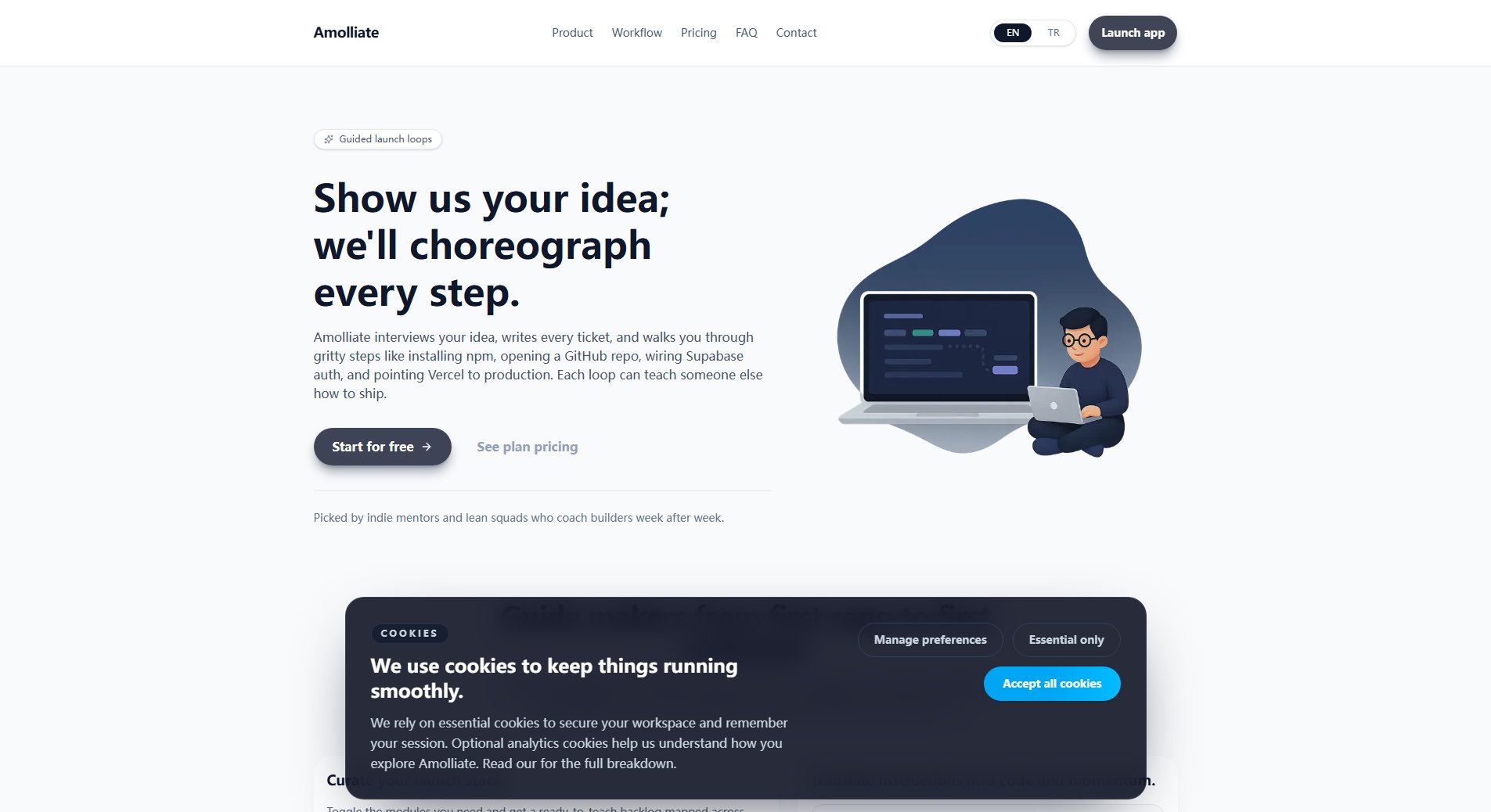 Amolliate Amolliate Interface & Screenshots