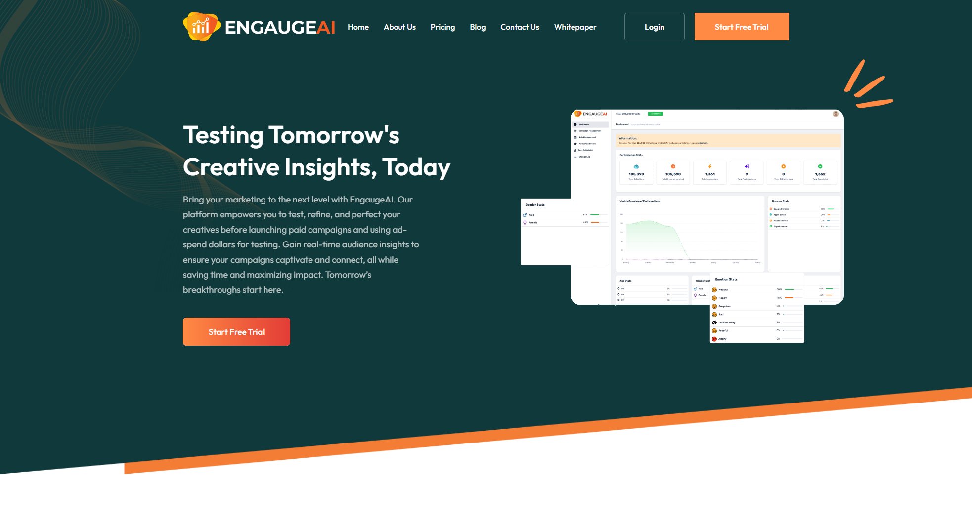 Engauge AI Engauge AI Interface & Screenshots