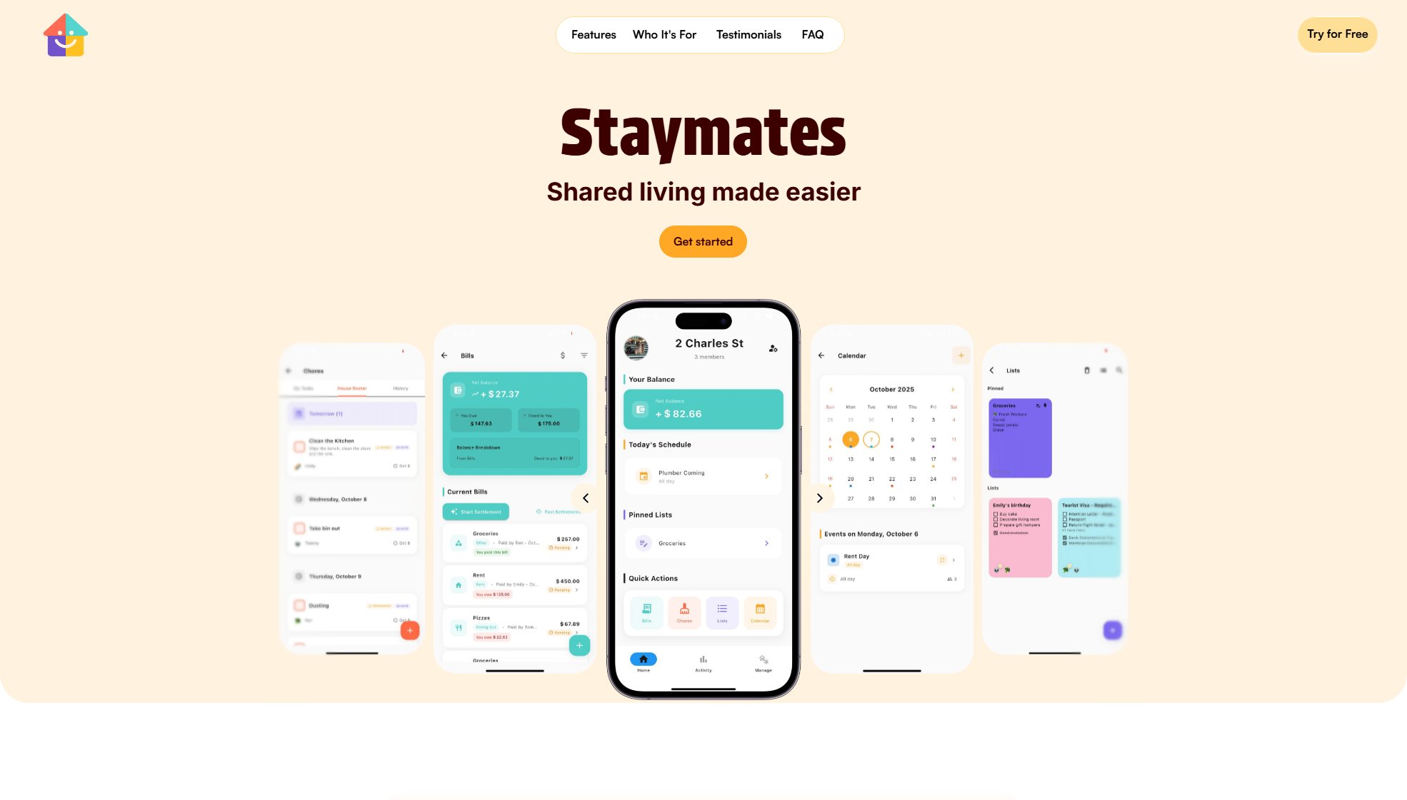 Staymates Staymates Interface & Screenshots Staymates Staymates Interface & Screenshots