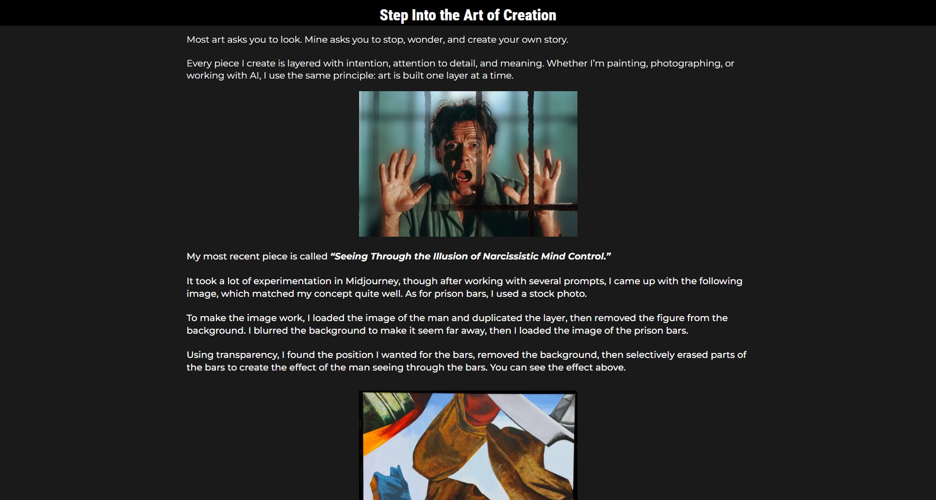 Nathan Segal Art Nathan Segal Art Interface & Screenshots