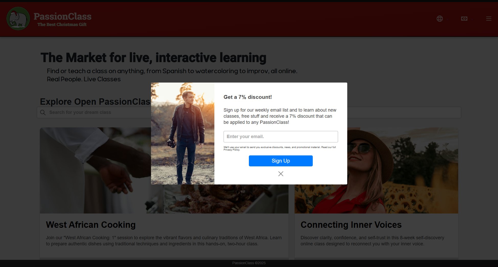 PassionClass PassionClass Interface & Screenshots PassionClass PassionClass Interface & Screenshots