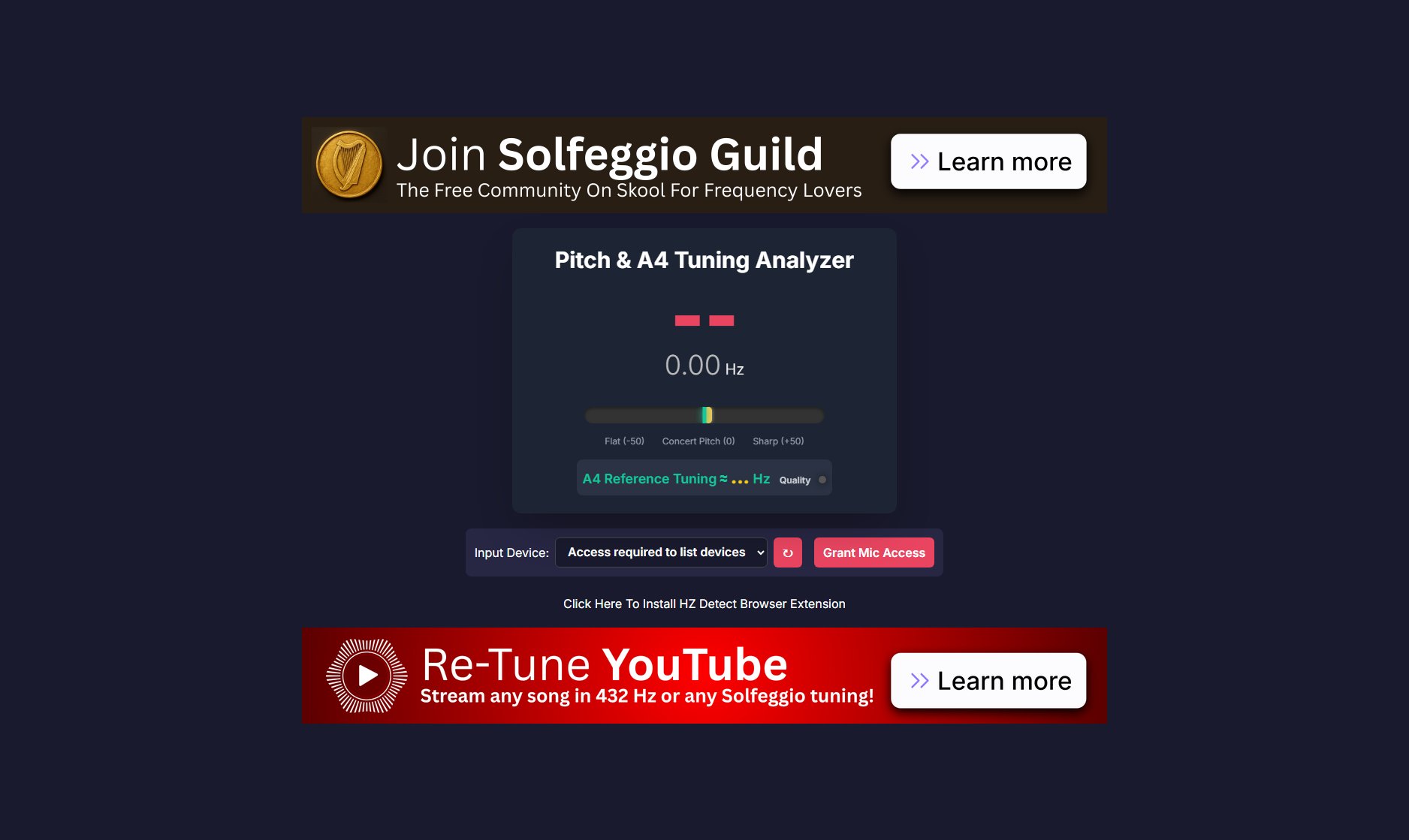 HZ Detect HZ Detect Interface & Screenshots