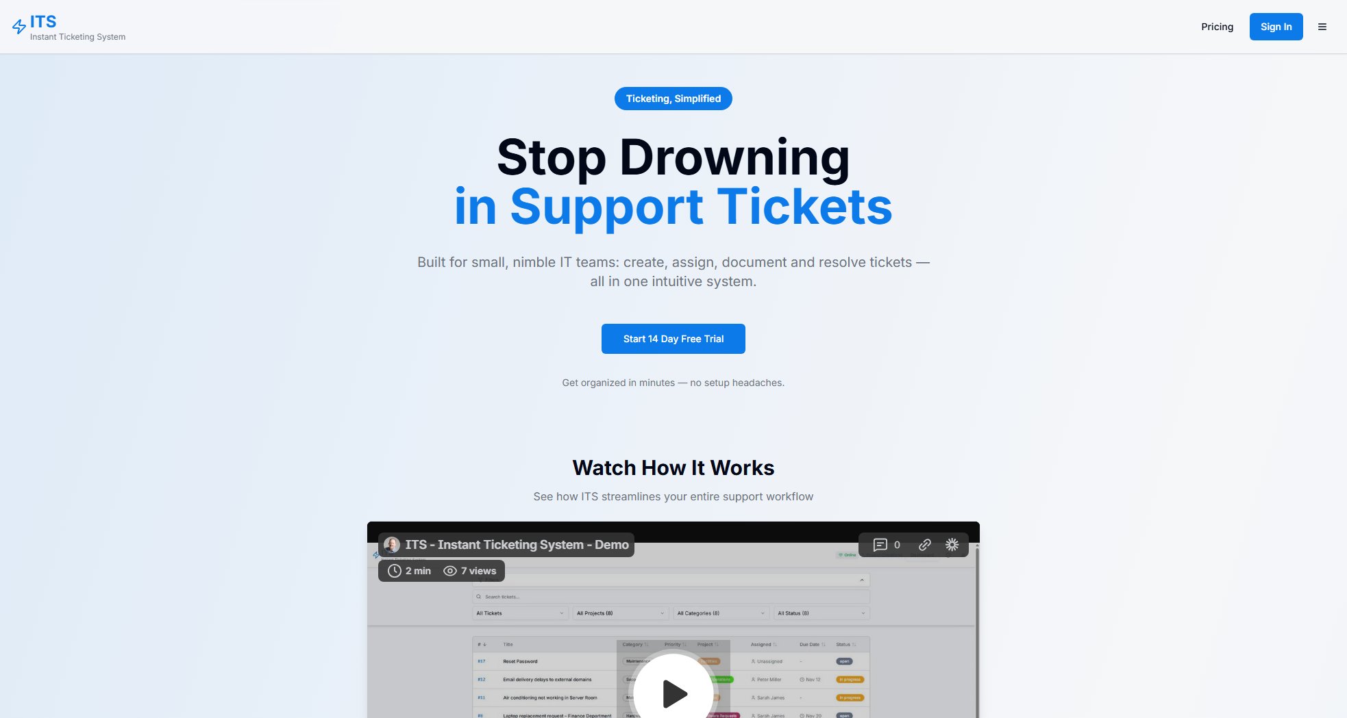 ITS - Instant Ticketing System ITS - Instant Ticketing System Interface & Screenshots ITS - Instant Ticketing System ITS - Instant Ticketing System Interface & Screenshots