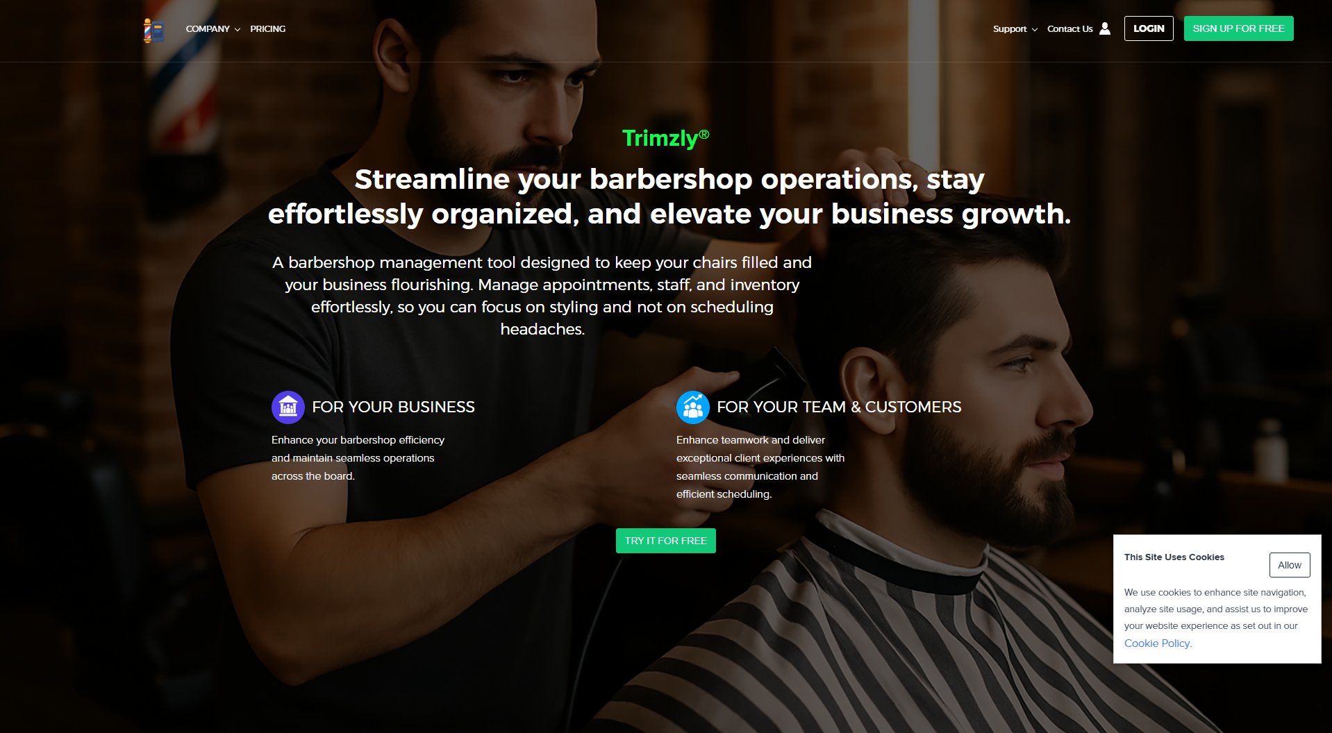 Trimzly® Trimzly® Interface & Screenshots