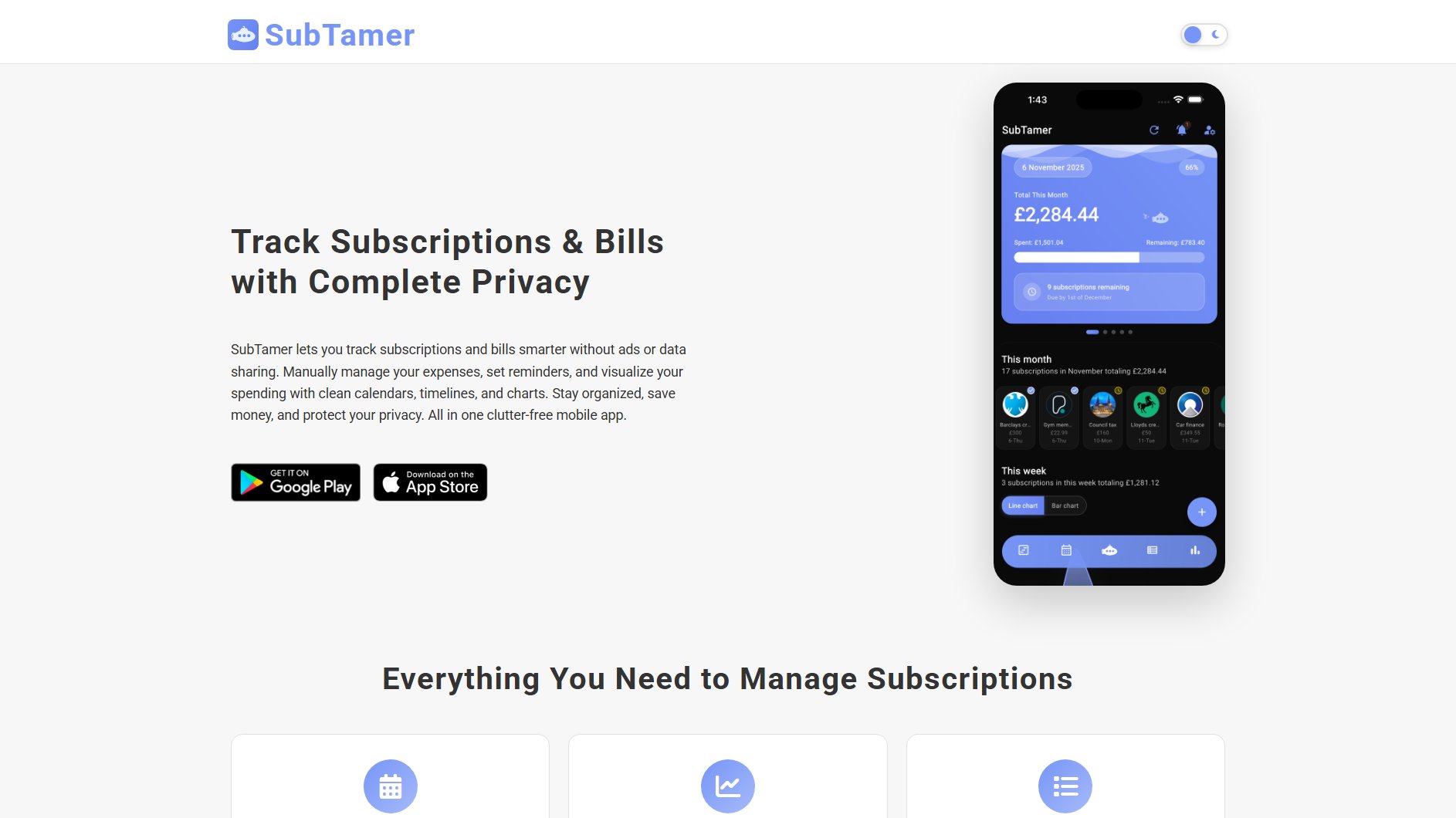 SubTamer SubTamer Interface & Screenshots SubTamer SubTamer Interface & Screenshots