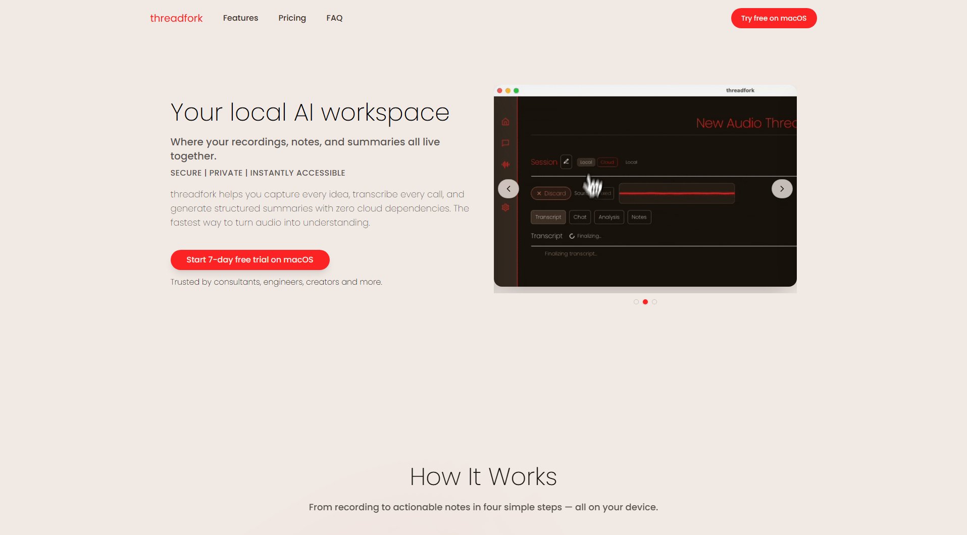 threadfork threadfork Interface & Screenshots