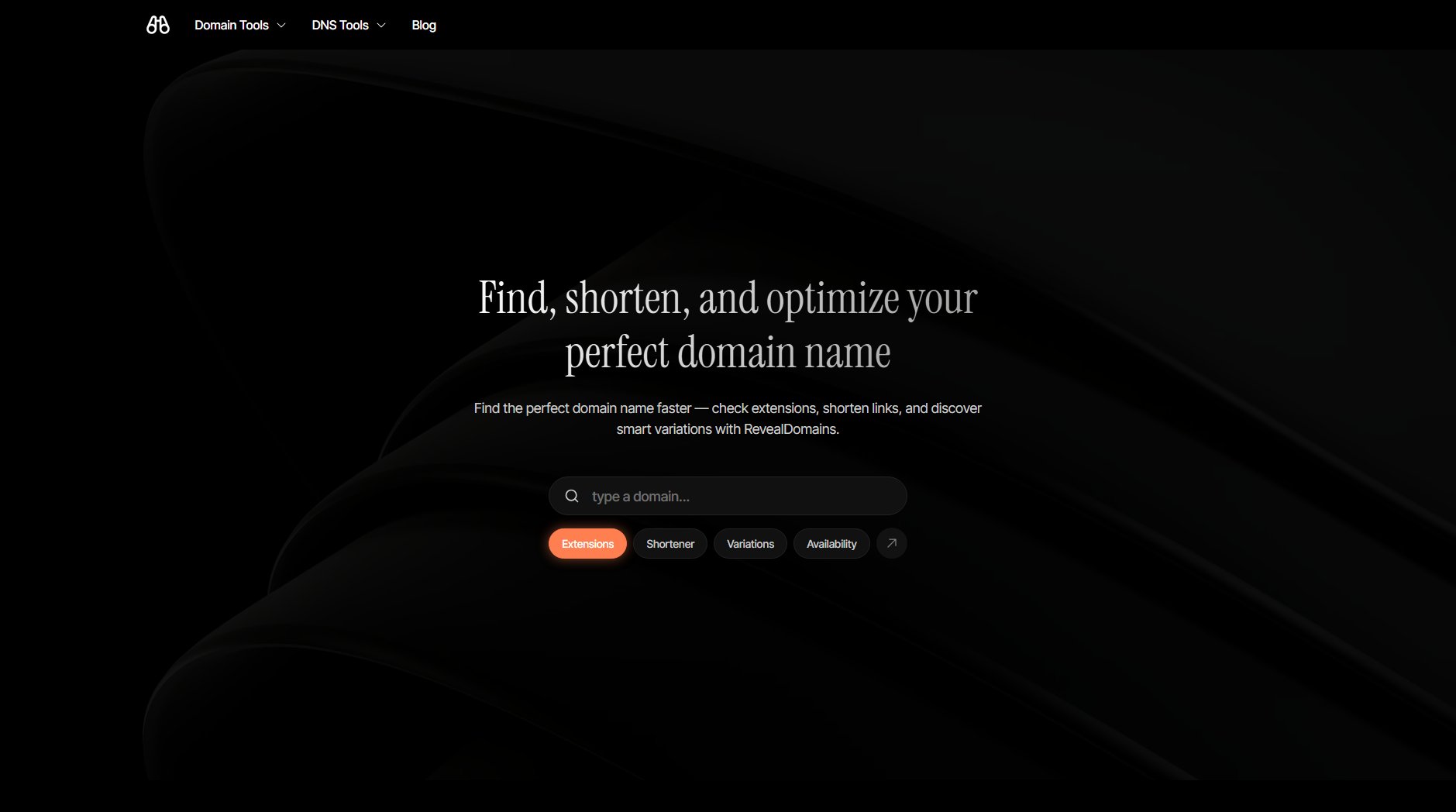 RevealDomains RevealDomains Interface & Screenshots