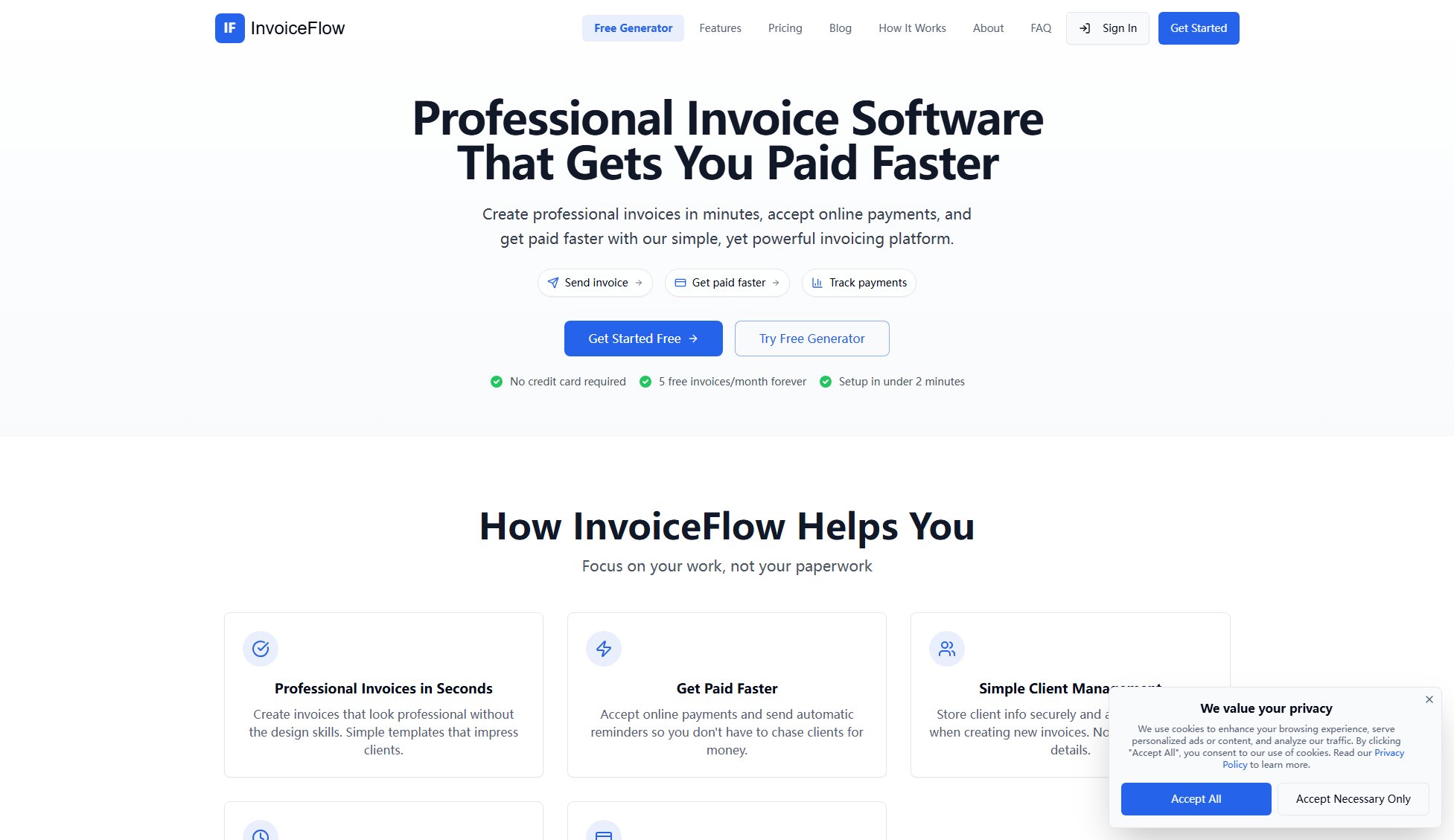 InvoiceFlow InvoiceFlow Interface & Screenshots InvoiceFlow InvoiceFlow Interface & Screenshots