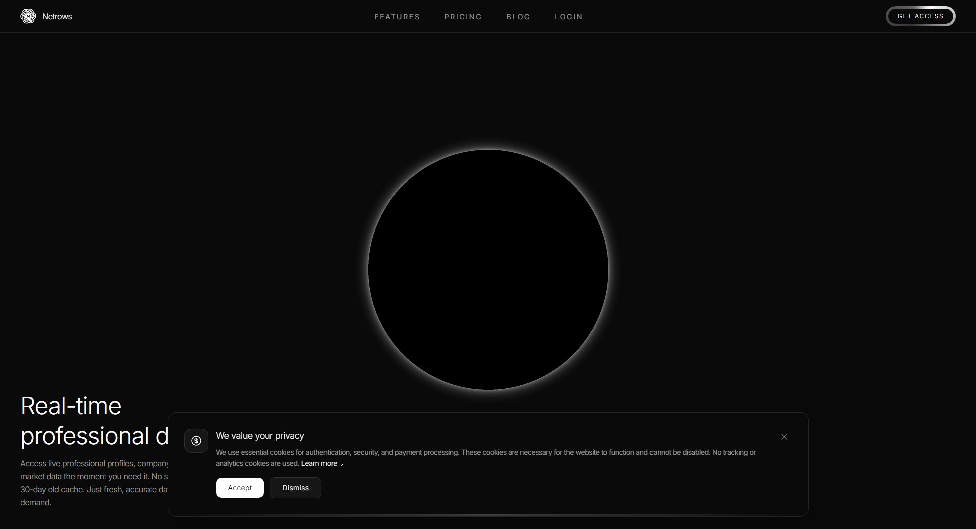 Netrows Netrows Interface & Screenshots