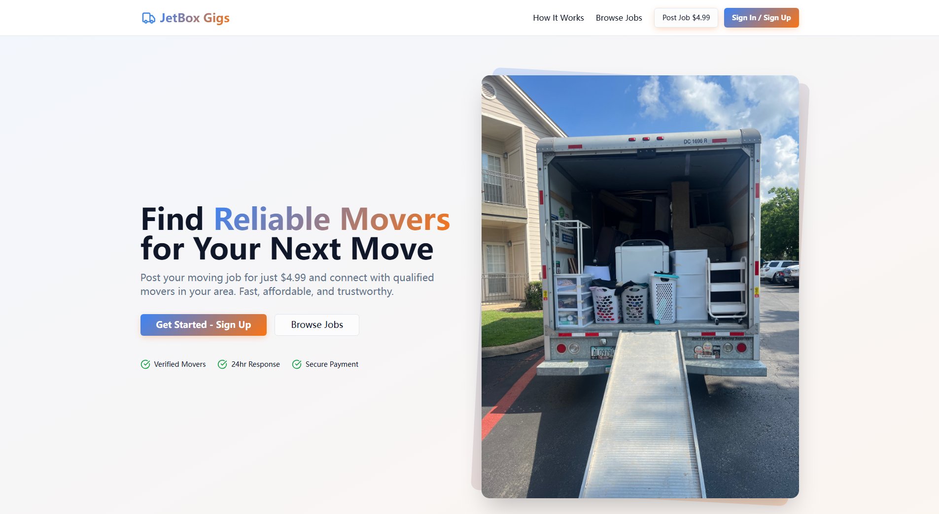 JetBox Gigs JetBox Gigs Interface & Screenshots JetBox Gigs JetBox Gigs Interface & Screenshots